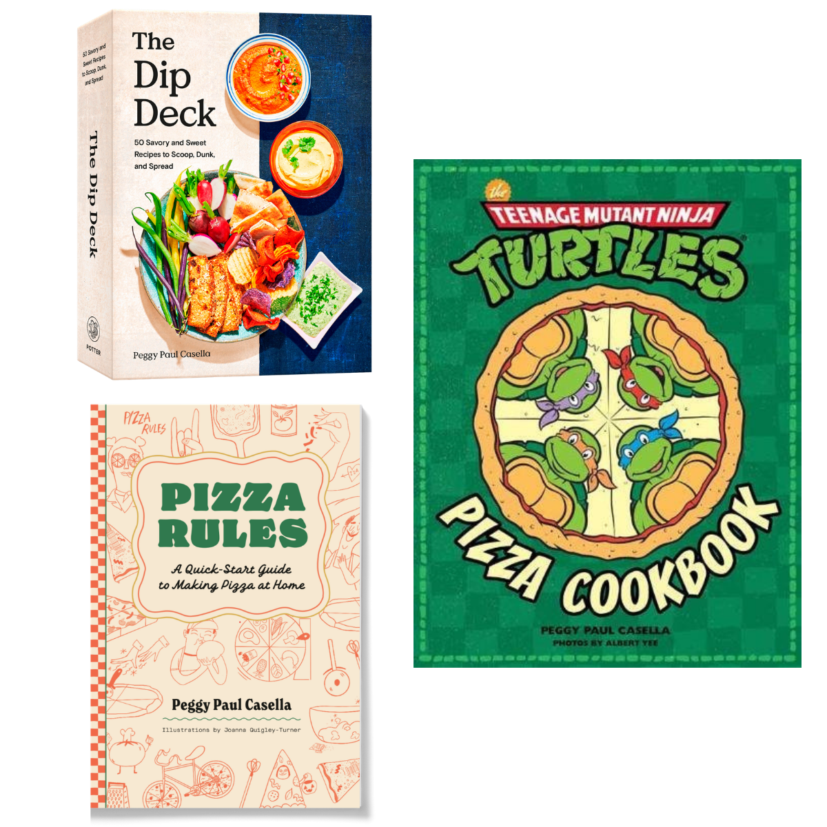 Cookbooks and writing by Peggy Paul Casella