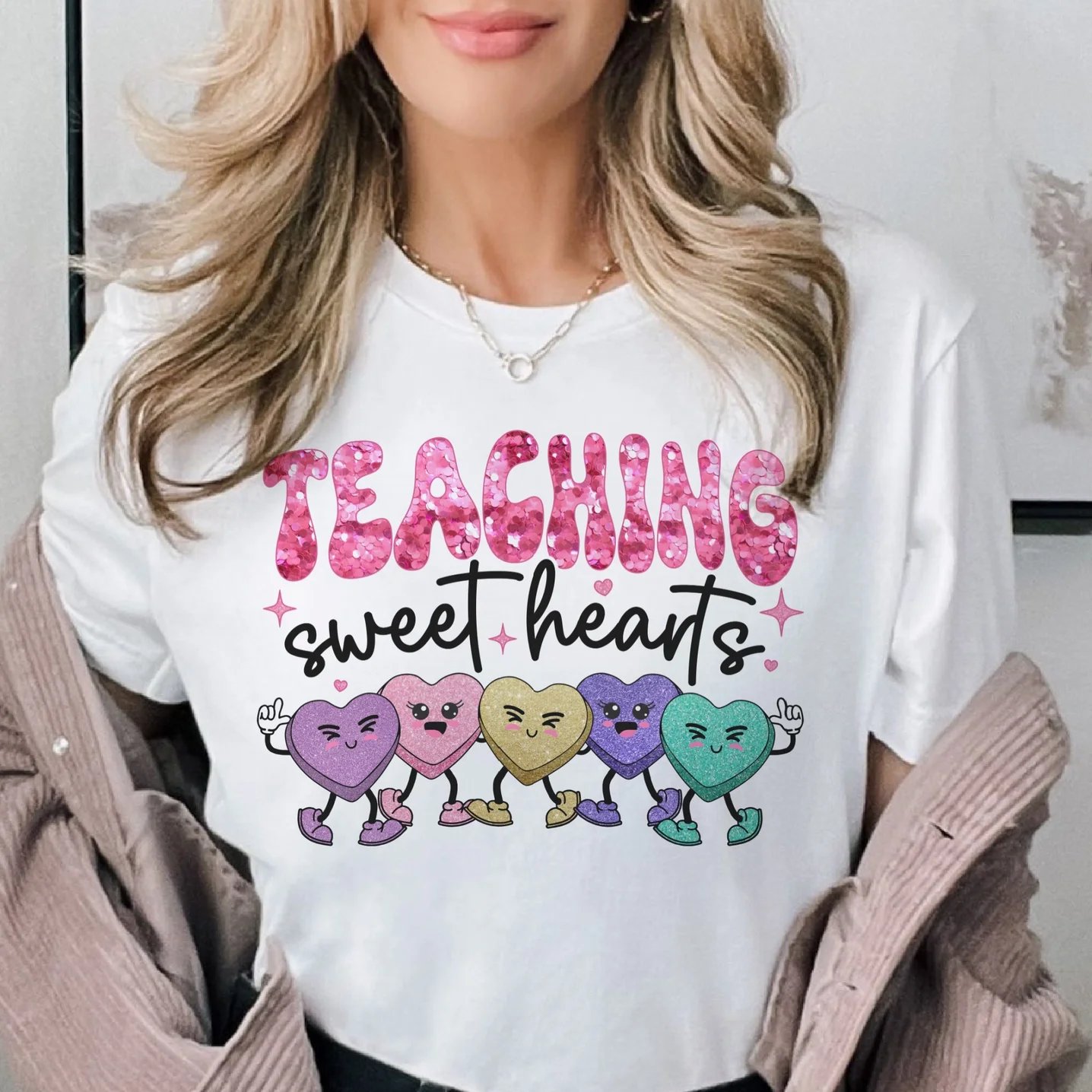 Teaching Sweet Hearts Tee