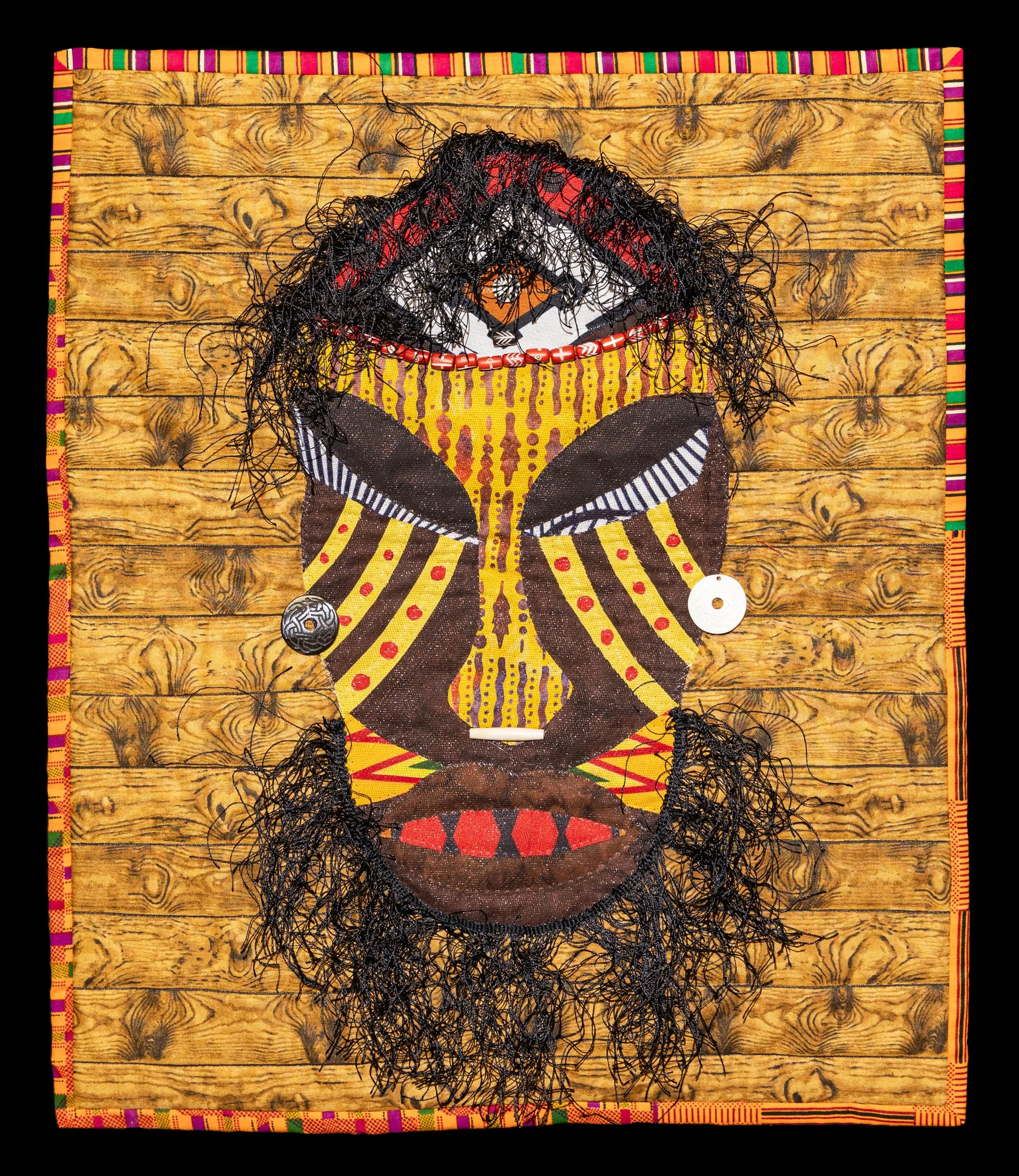 Improv Applique: African Masks