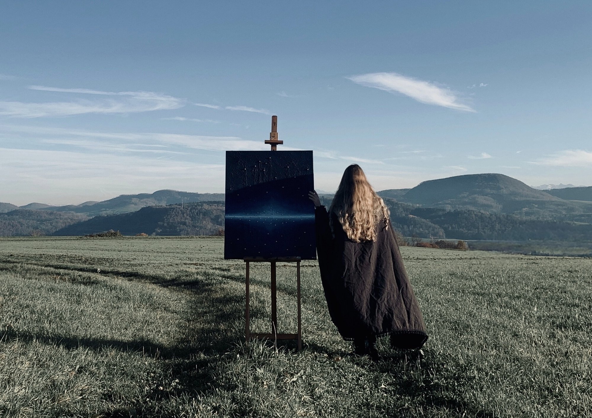 Kunstwerke der Serie "Im Licht des Nordsterns"