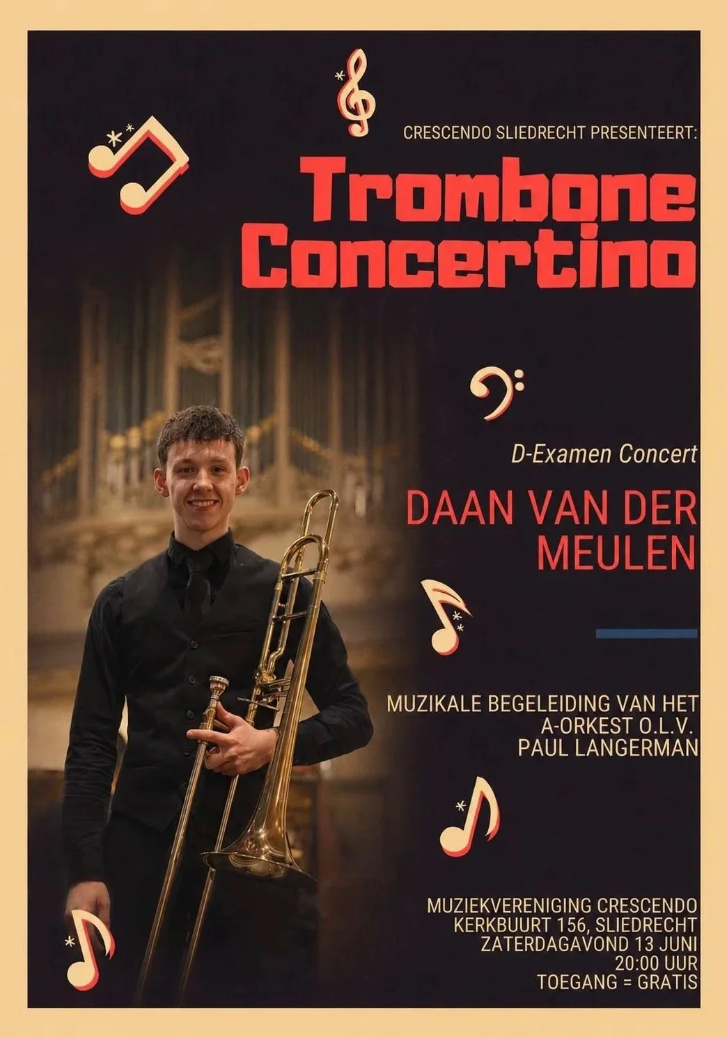 D-examenconcert van Daan van der Meulen