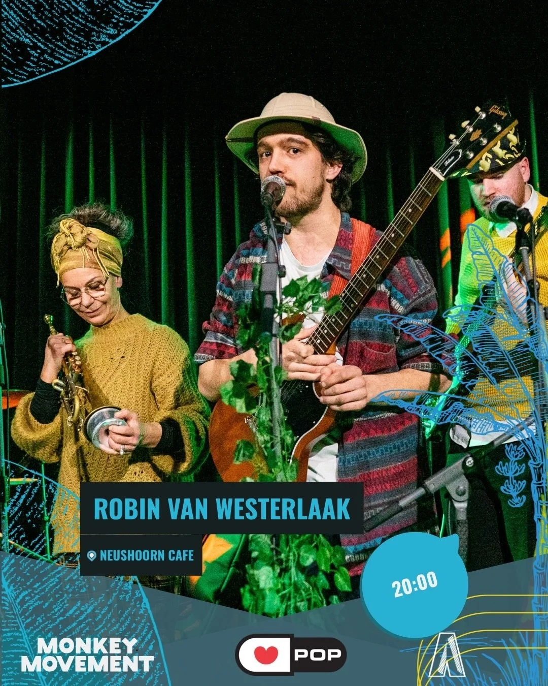 🎶🐵Huisband MonkeyJam Leeuwarden - 11 Juni 🎶

Donderdag is het weer zover en gaan we jammen in Neushoorn caf&eacute; in Leeuwarden. Maak vandaag alvast kennis met de fantastische huisband. Deze keer hebben we vooraf gaand aan de jam een workshop ja