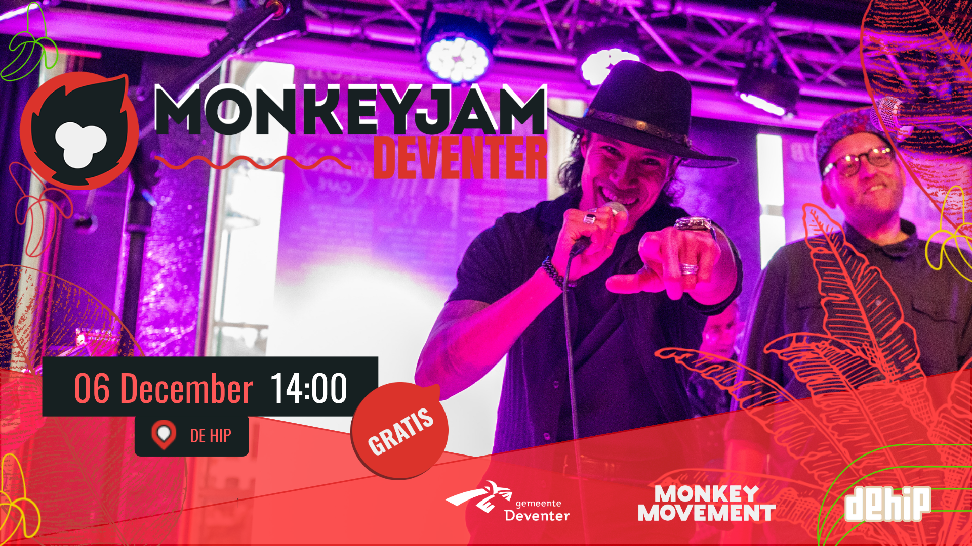 MonkeyJam Deventer - 6 December