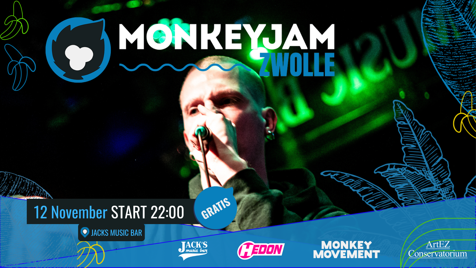 MonkeyJam Zwolle - 12 november