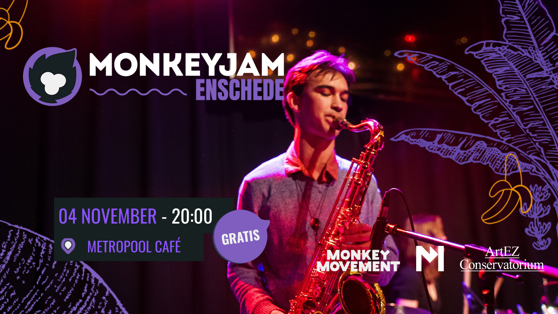 MonkeyJam Enschede - 4 november
