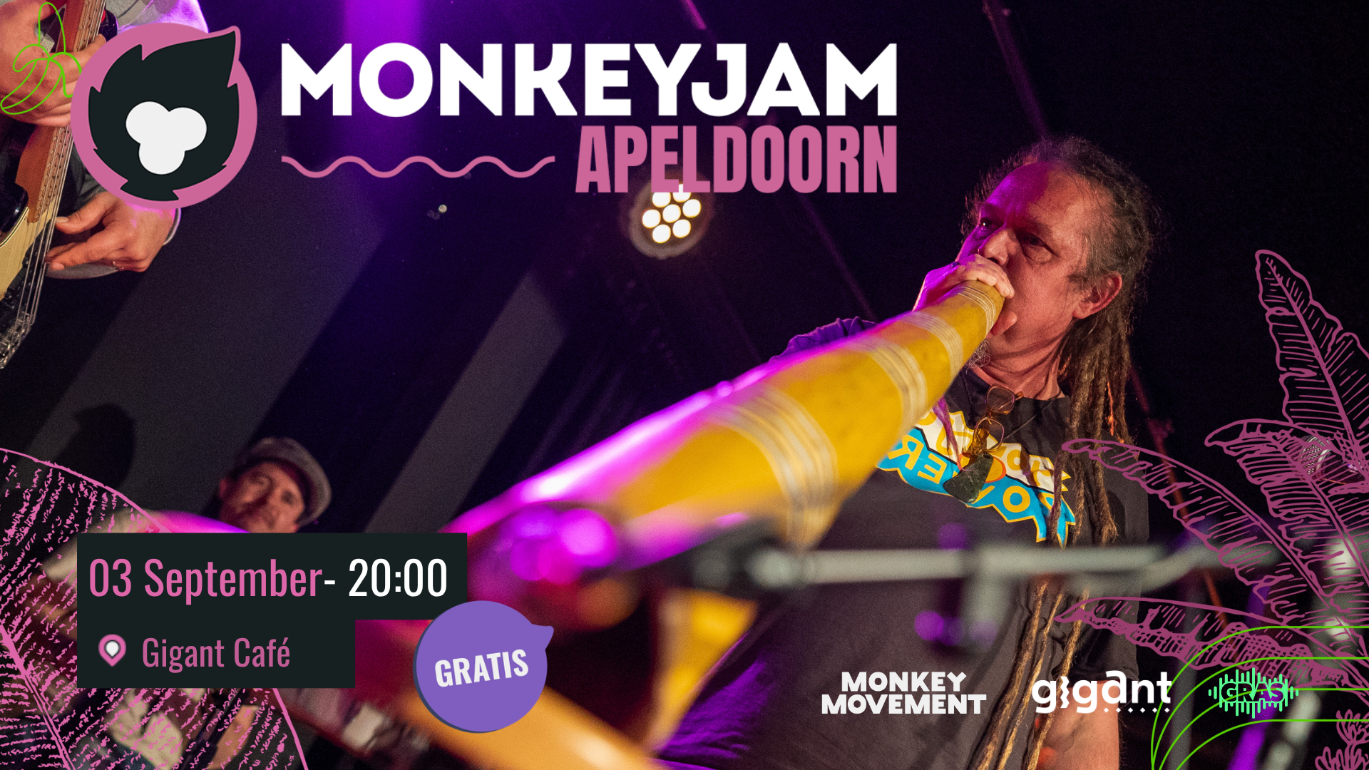 MonkeyJam Apeldoorn - 3 september