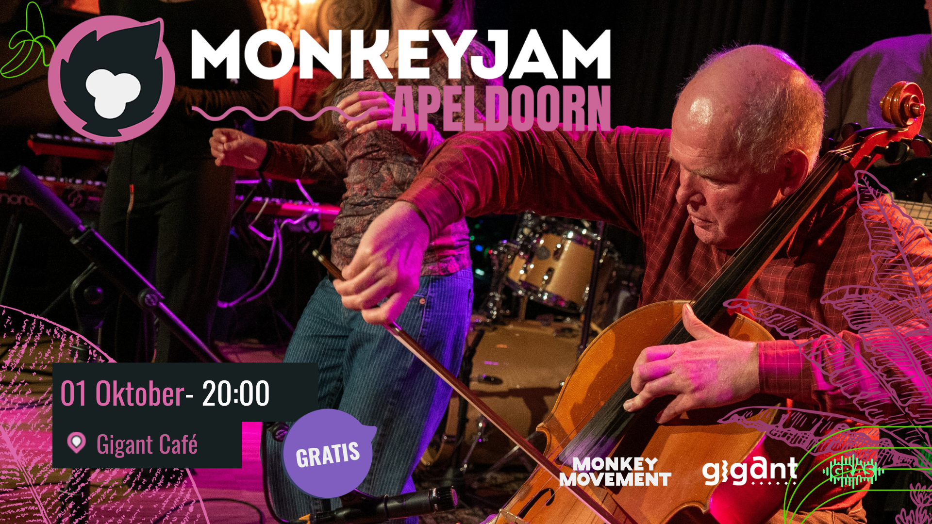 MonkeyJam Apeldoorn - 1 oktober