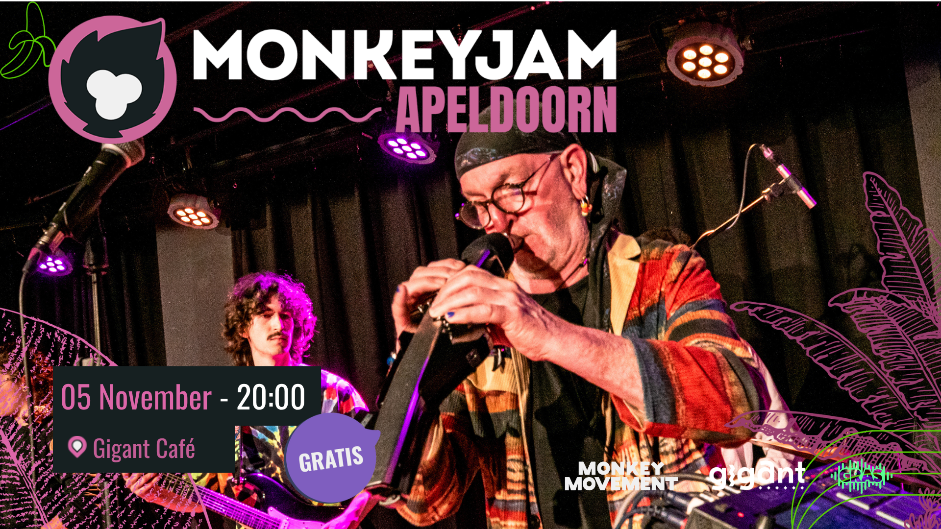 MonkeyJam Apeldoorn - 5 November