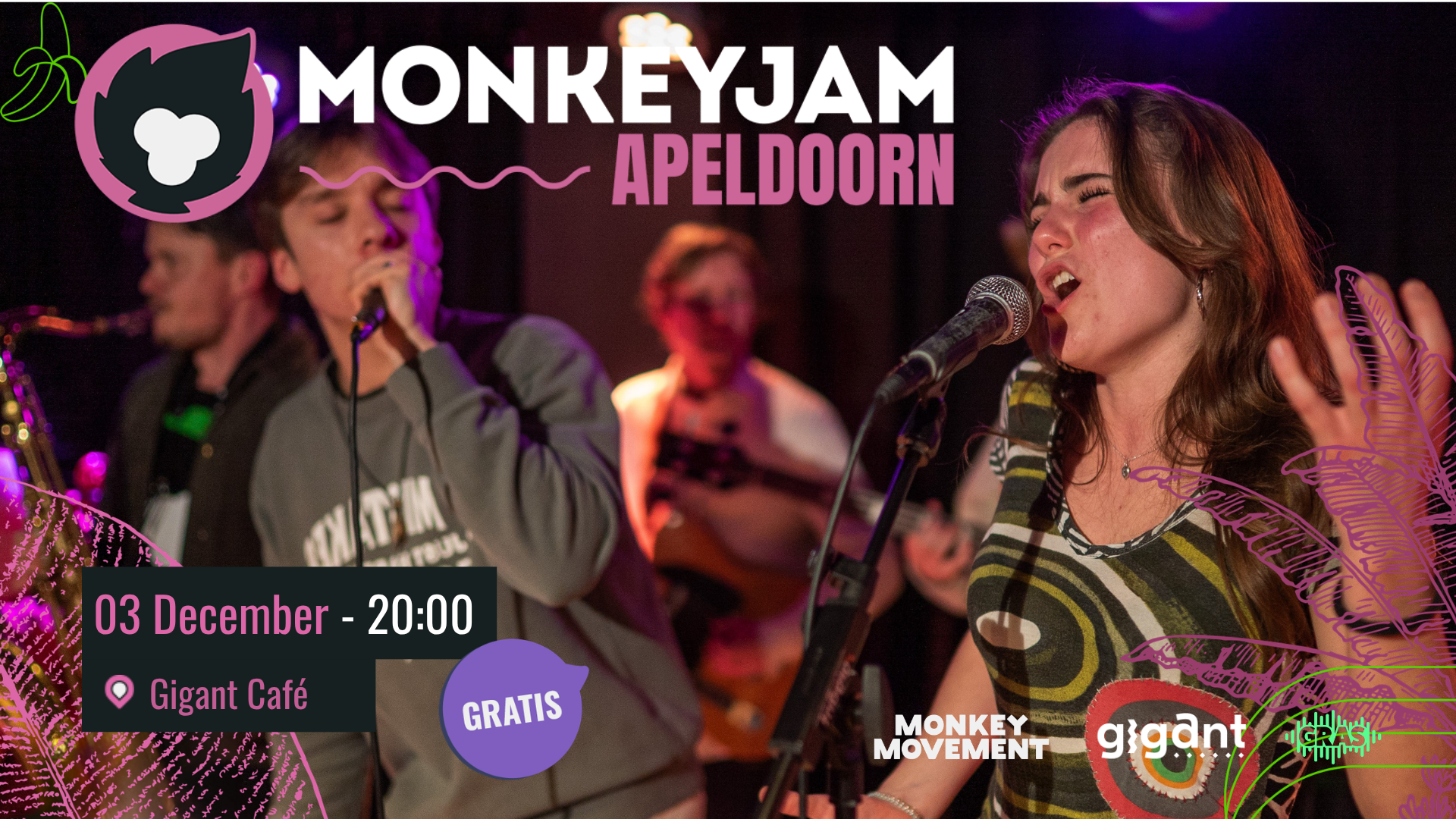 MonkeyJam Apeldoorn - 3 december