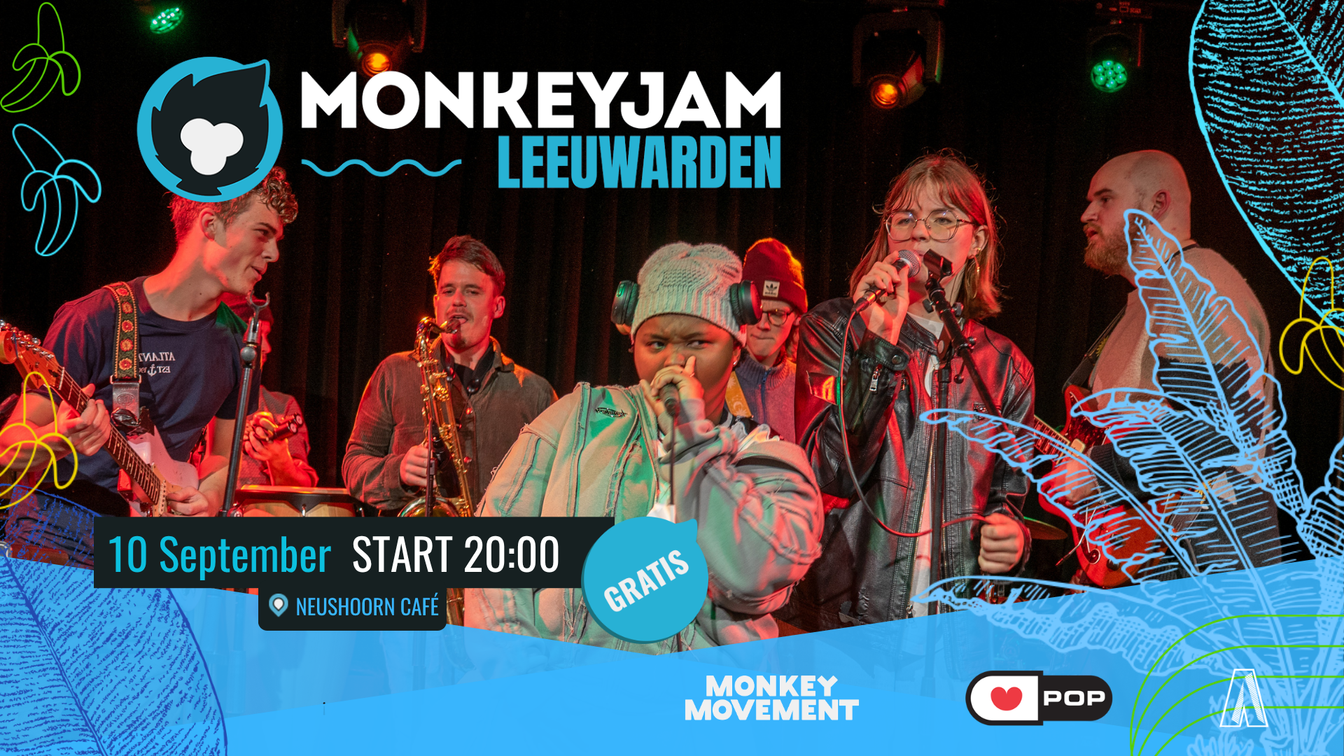 MonkeyJam Leeuwarden - 10 september