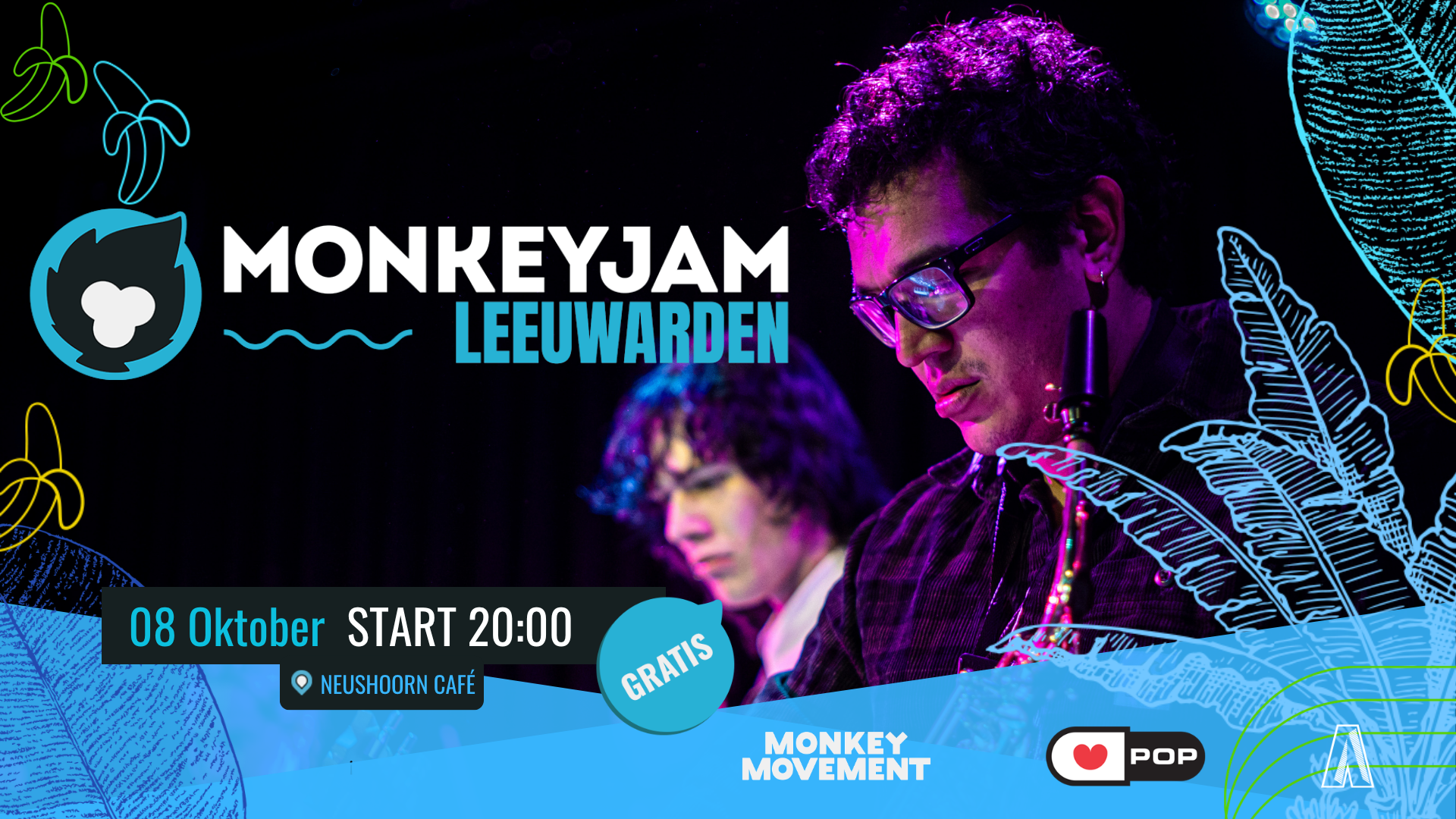 MonkeyJam Leeuwarden - 9 Oktober