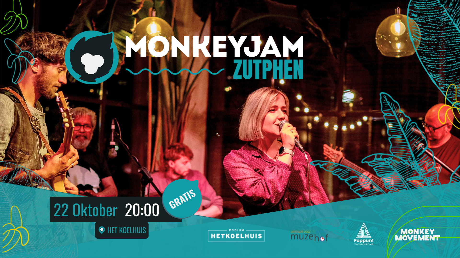 Monkeyjam Zutphen - 22 oktober