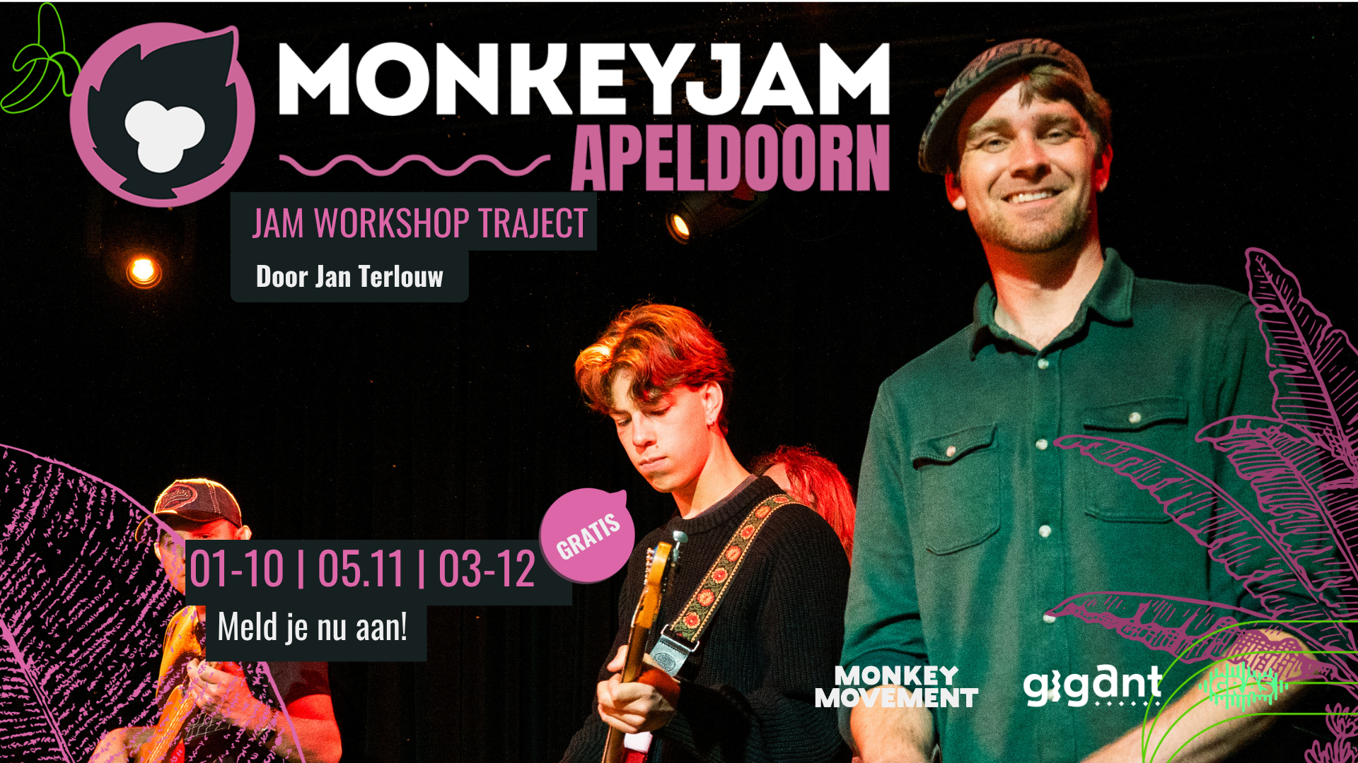 MonkeyJam Workshop traject 2/3 