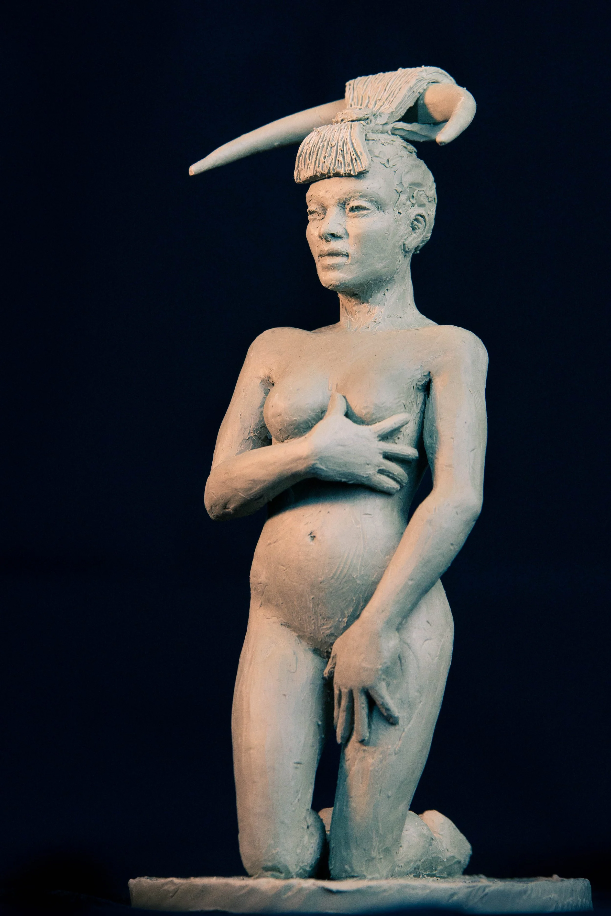Sign Of The Taurus | Oil-Based Modelling Clay | 2018 | "6.5 x 3.4 x 3.4 