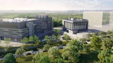 Industrial park and smelter facilities