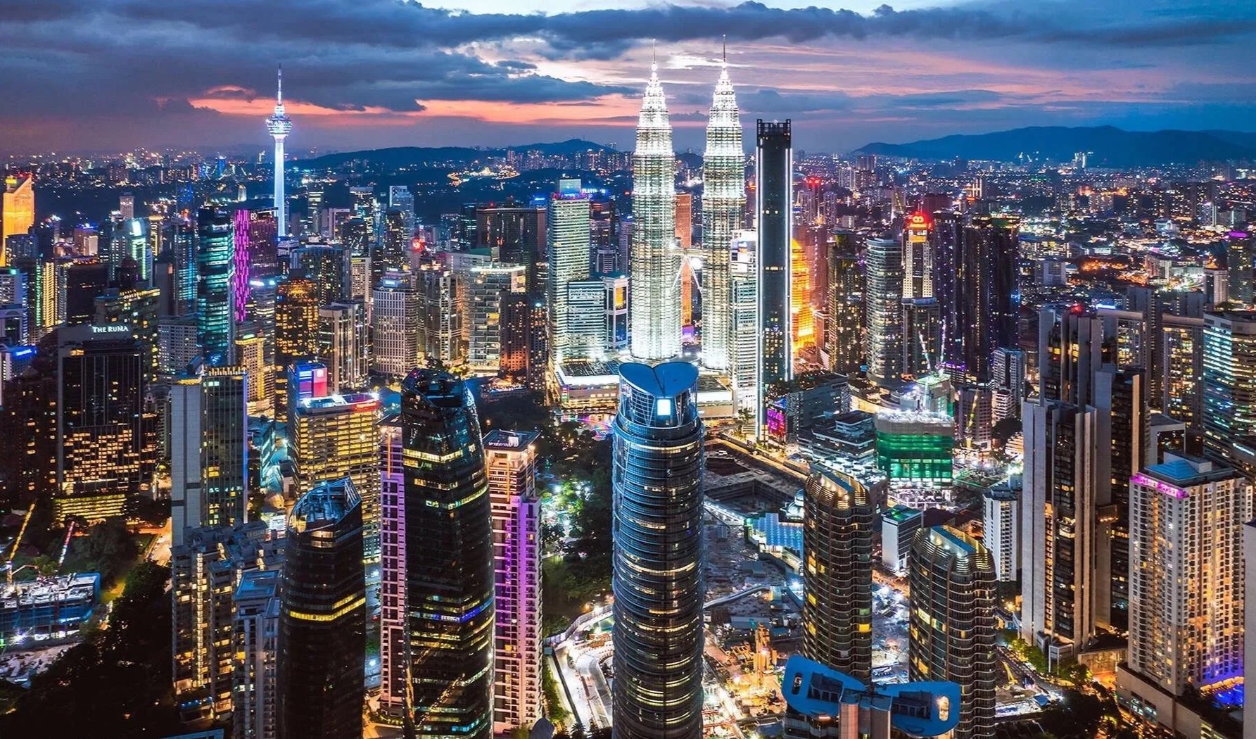 Kuala Lumpur skyline, Malaysia