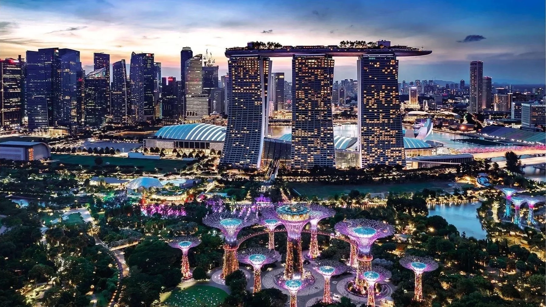 Singapore skyline