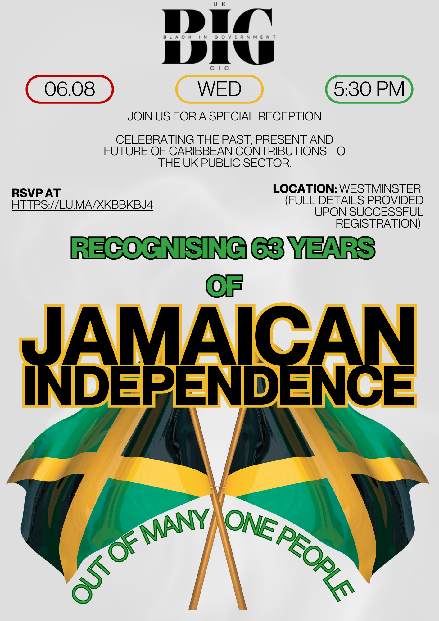 Jamaican Independence Day Reception