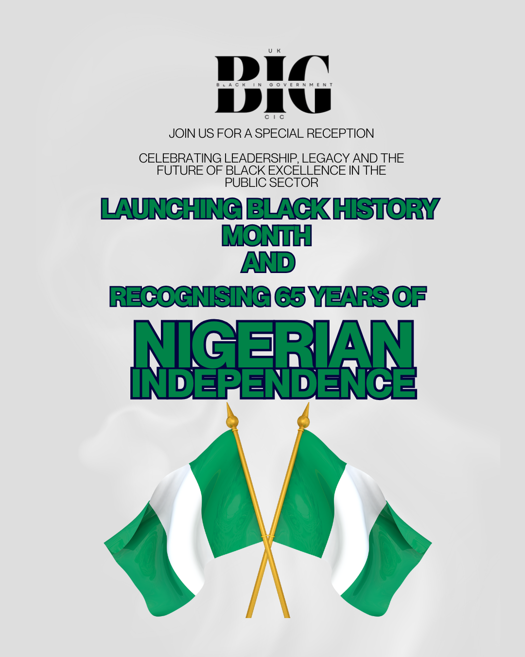 BIG Nigerian Independence Day and BHM Launch