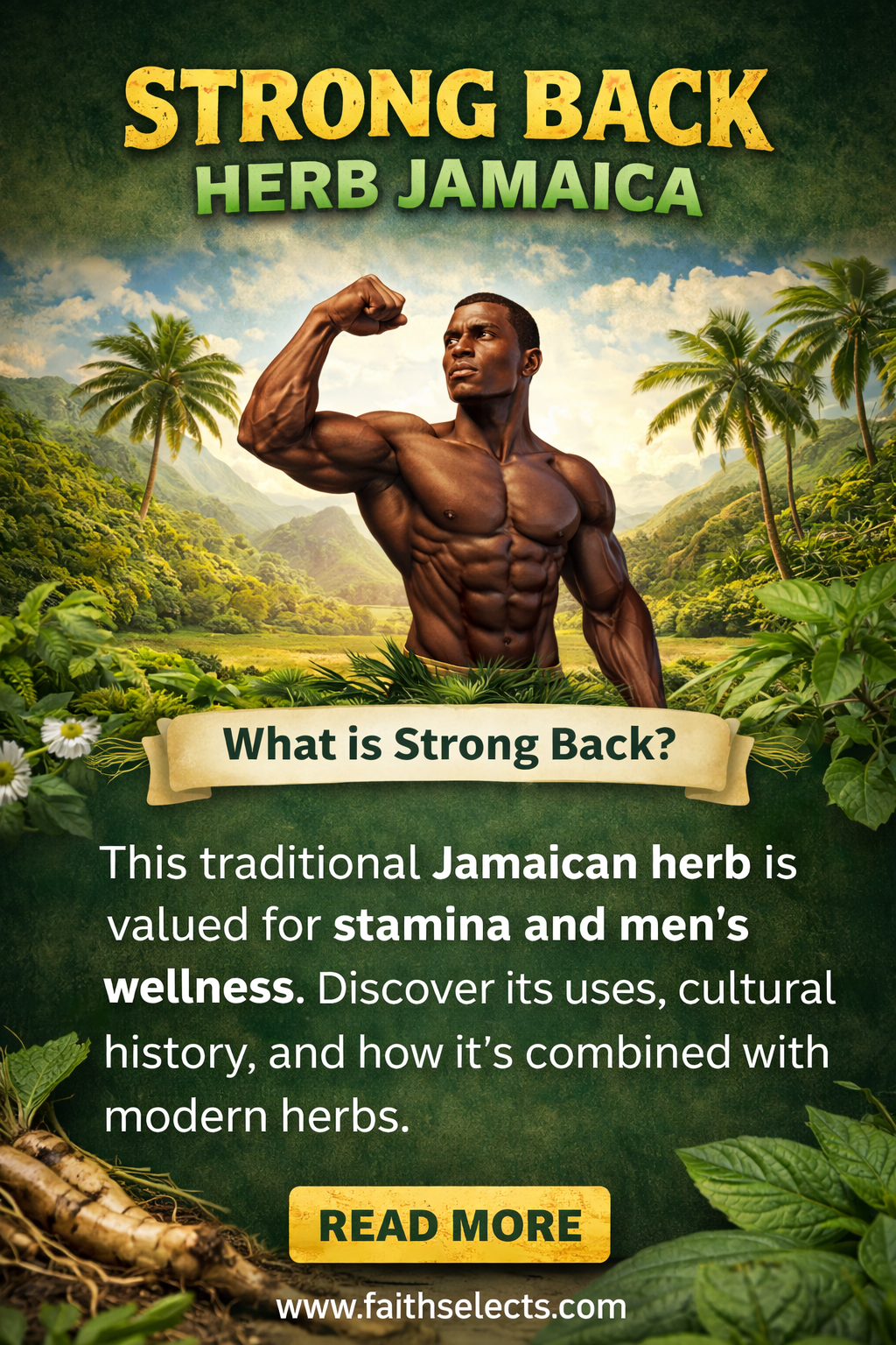 Strong Back: What Is Strong Back? Traditional Jamaican Herb for Strength and Vitality