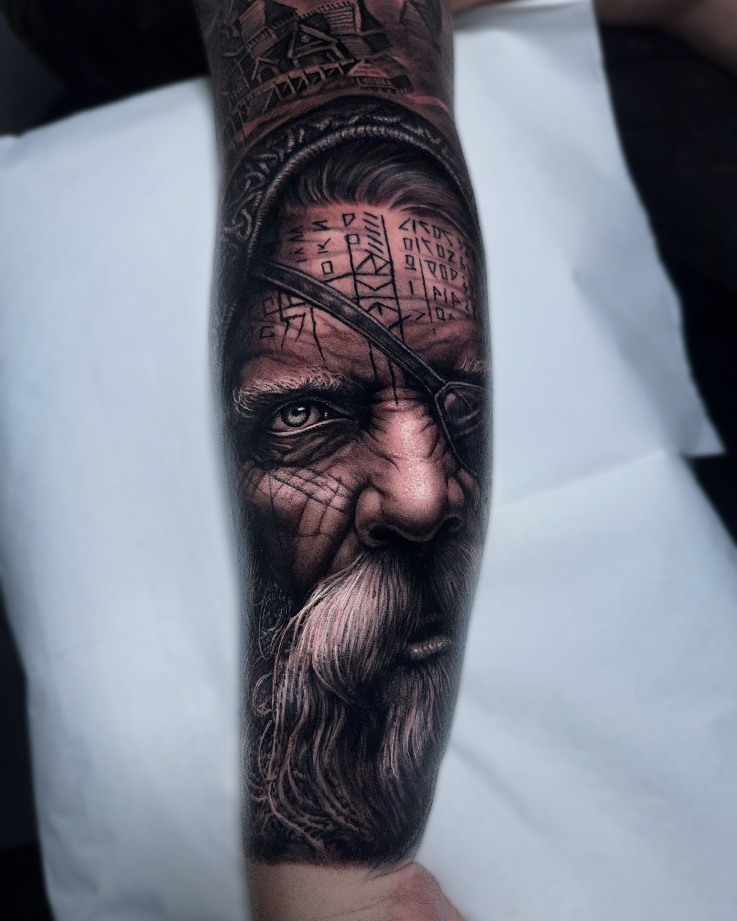 Black and Grey Tattoo in Köln von Yordanov Arts