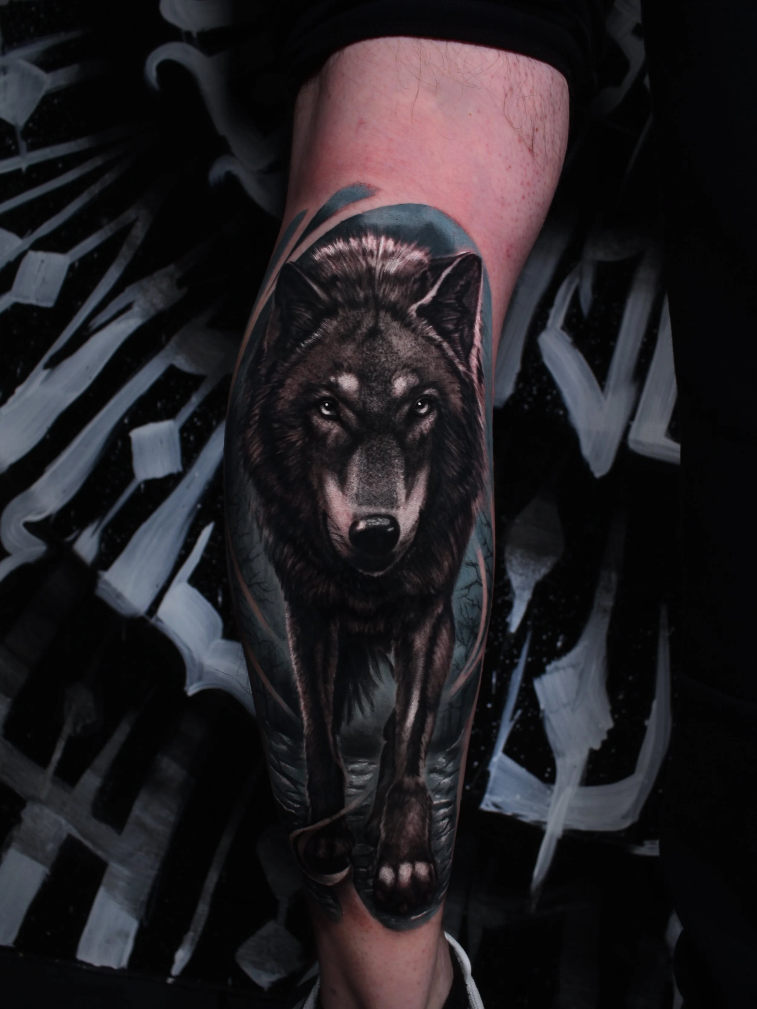 Realismus Brust Tattoo von Yordanov Arts