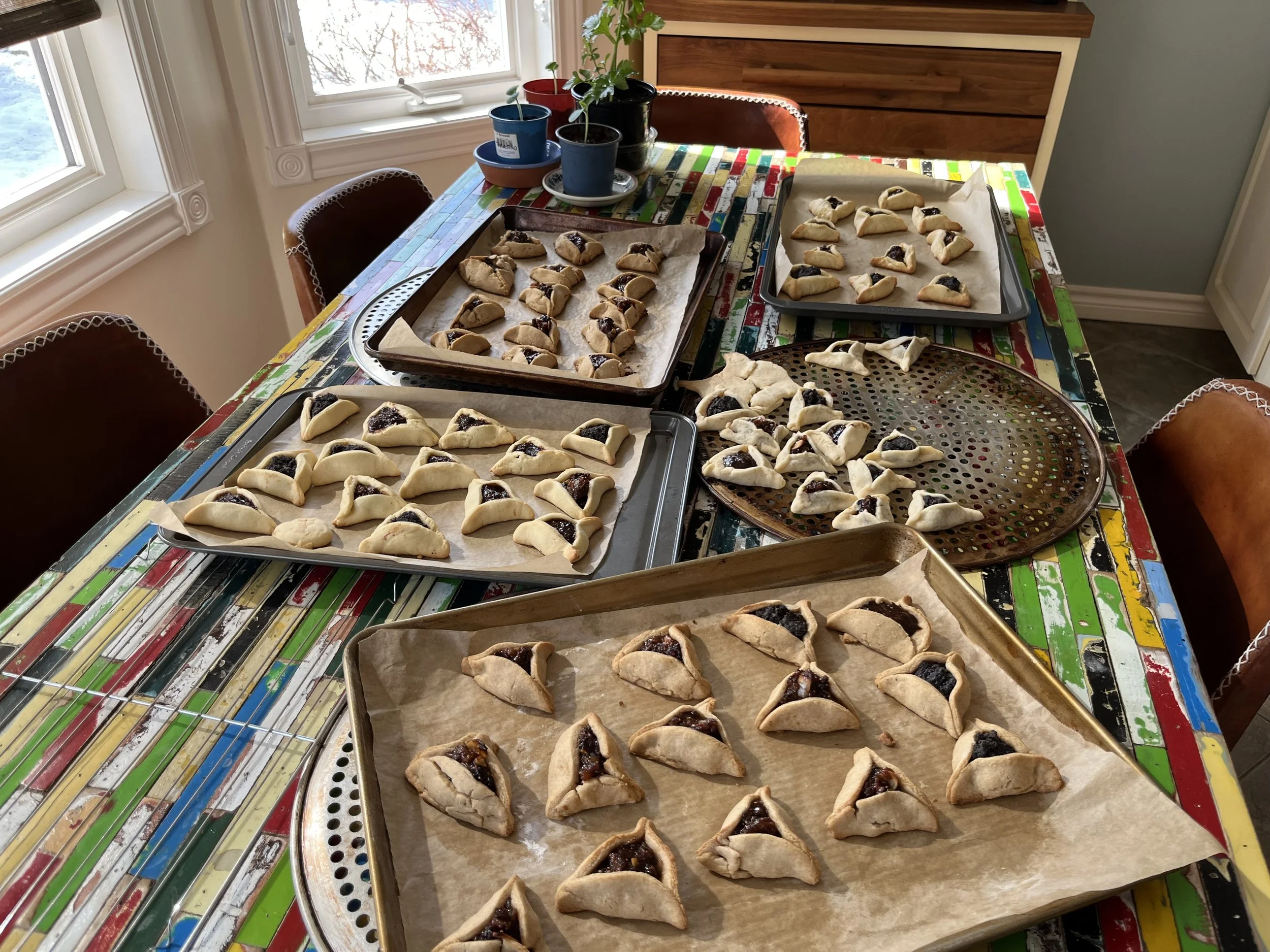 Hamentaschen Baking 2025