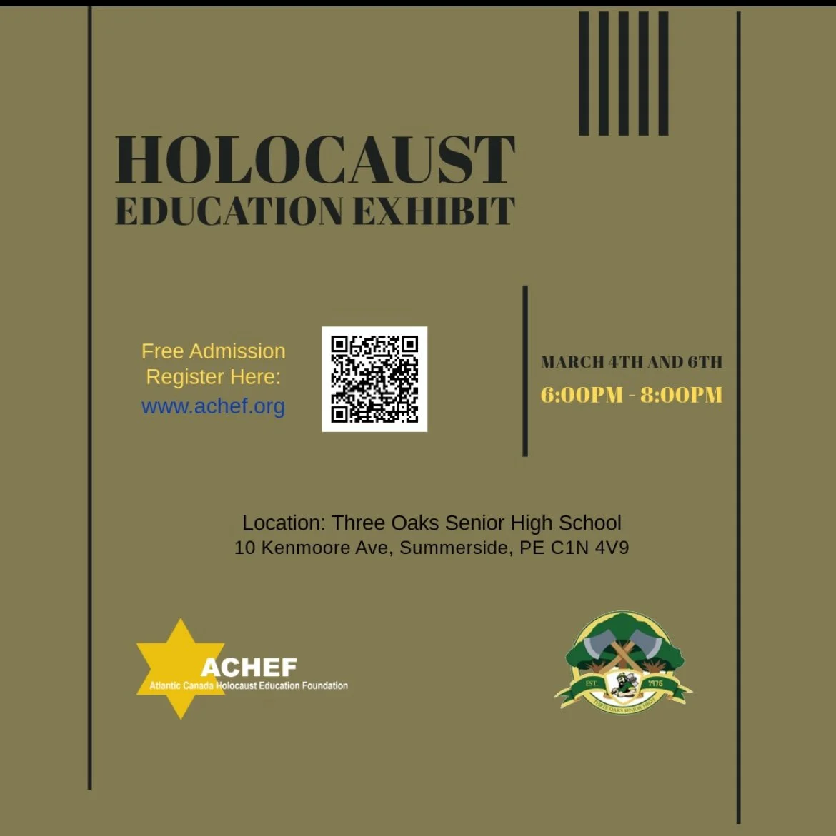 Holocaust Awareness Exhibit 2025