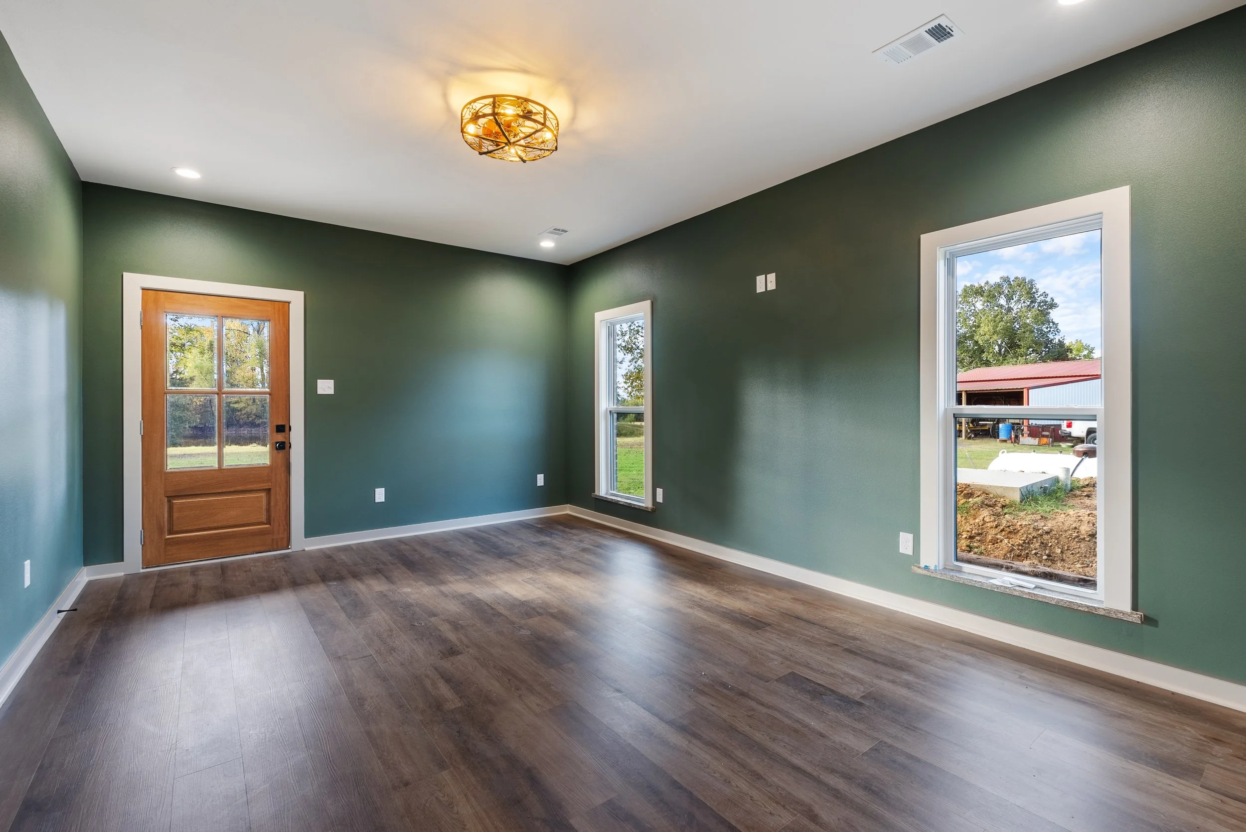 Modern farmhouse available to build in Cabot, Arkansas.