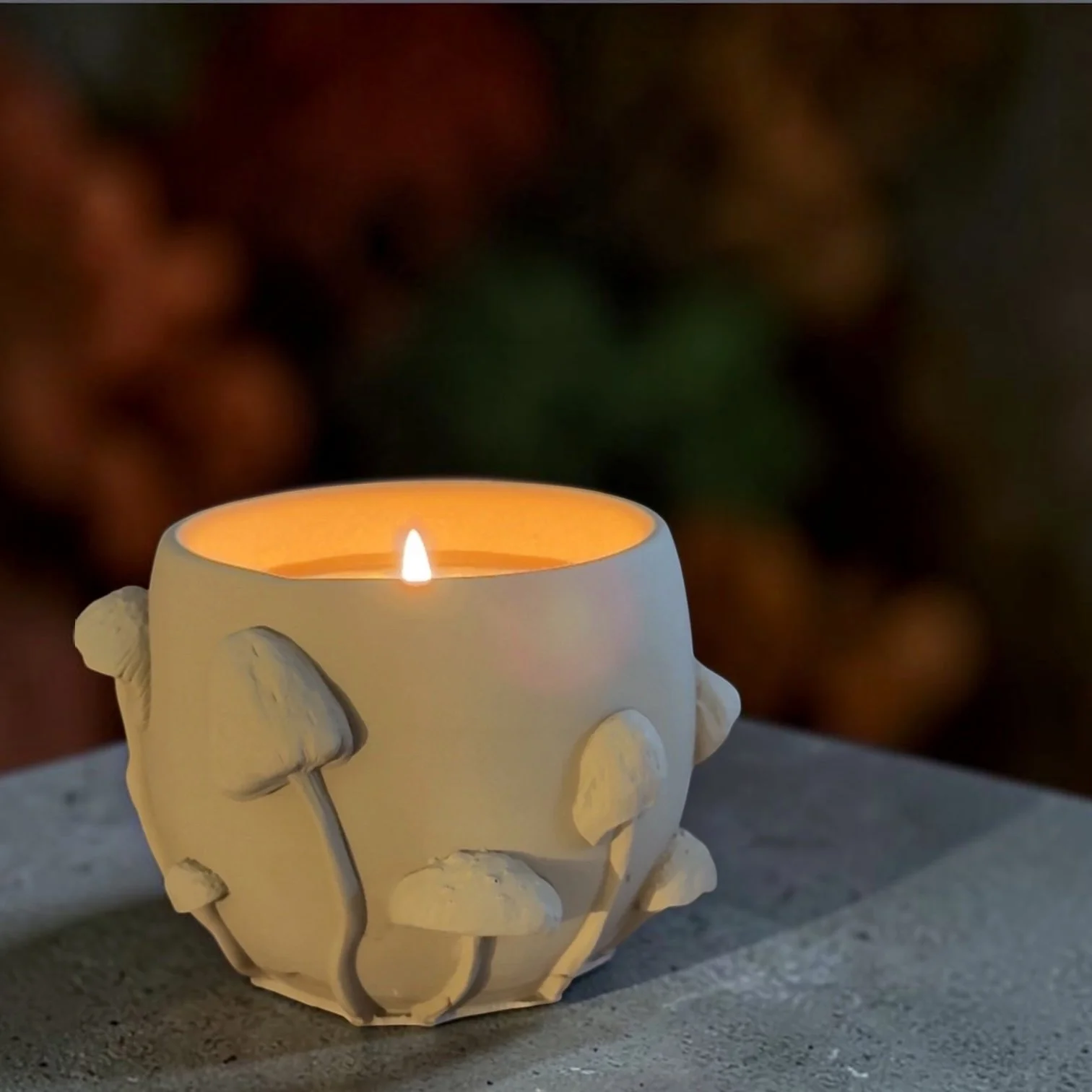 Toadstool Candle