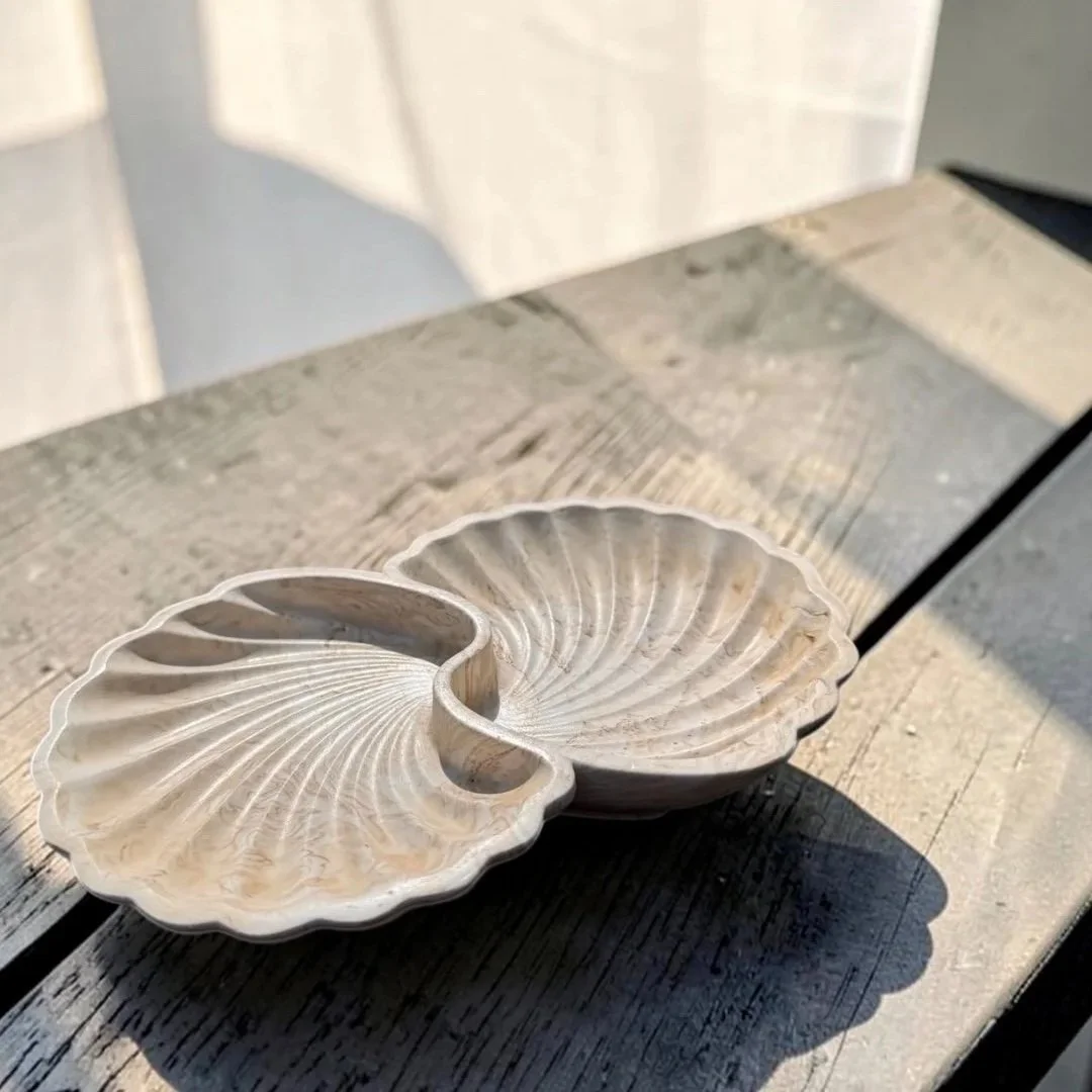 Double Shell Trinket Tray