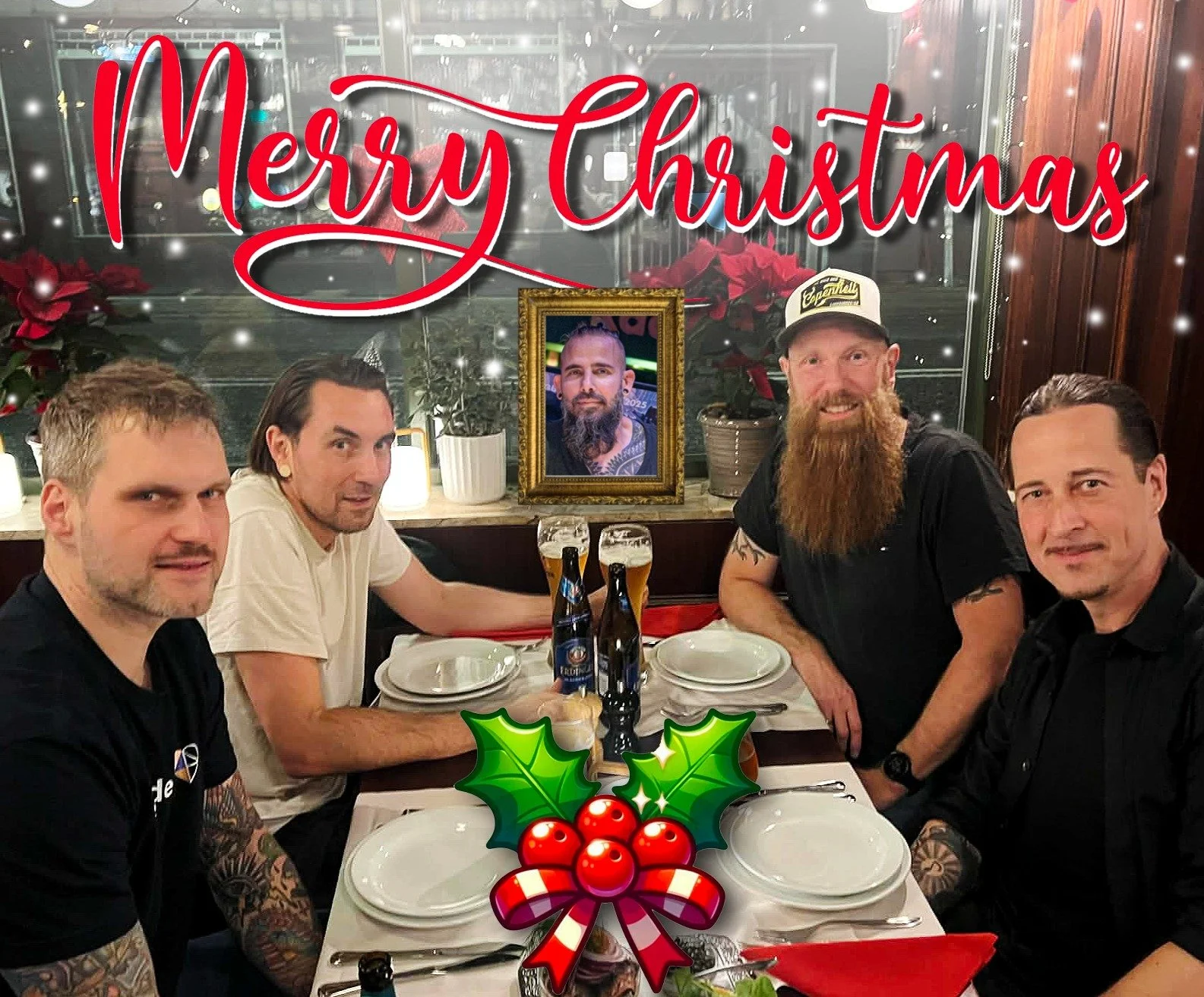 Our Annual (@lightchapterofficial + Manager) Christmas Lunch Tradition Lives On! (Danish traditional heavy farmers food) ✨
Even though Anders was home sick this year, he was definitely with us in spirit.

We wrapped up 2025, made bold plans for 2026,