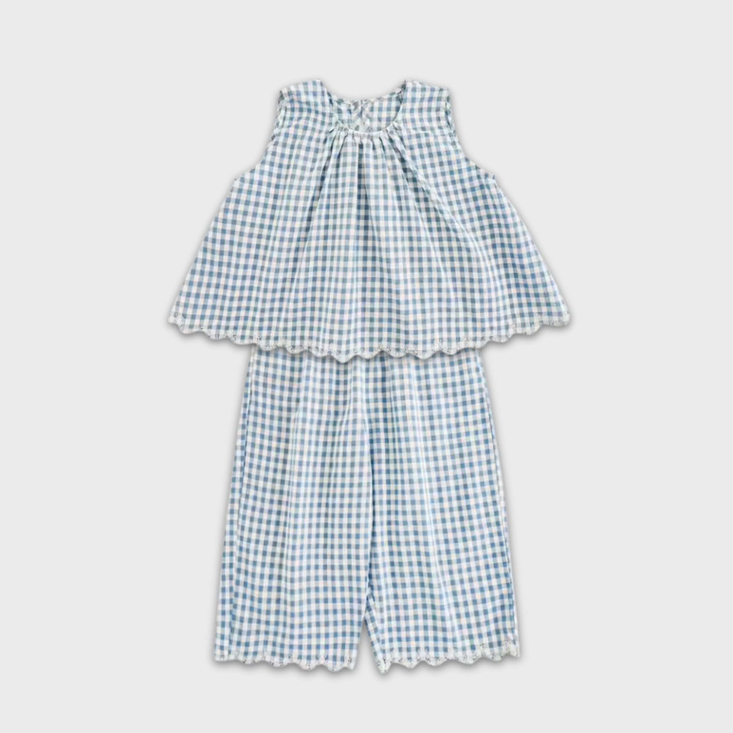Bluebell Gingham Set
