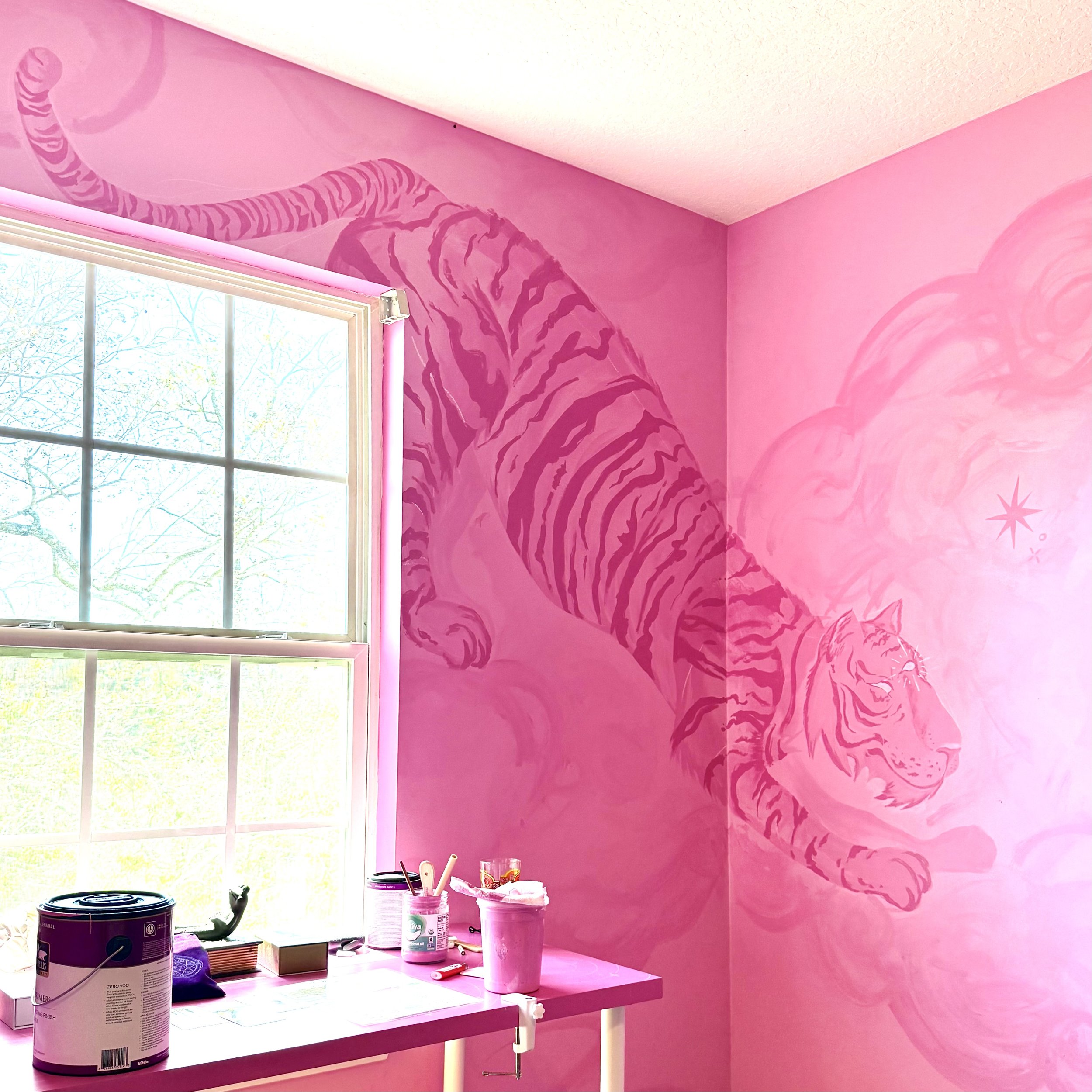 26_Mural_Pink Room_Tiger_Shayebebaby_Shayegarrigan1.JPG