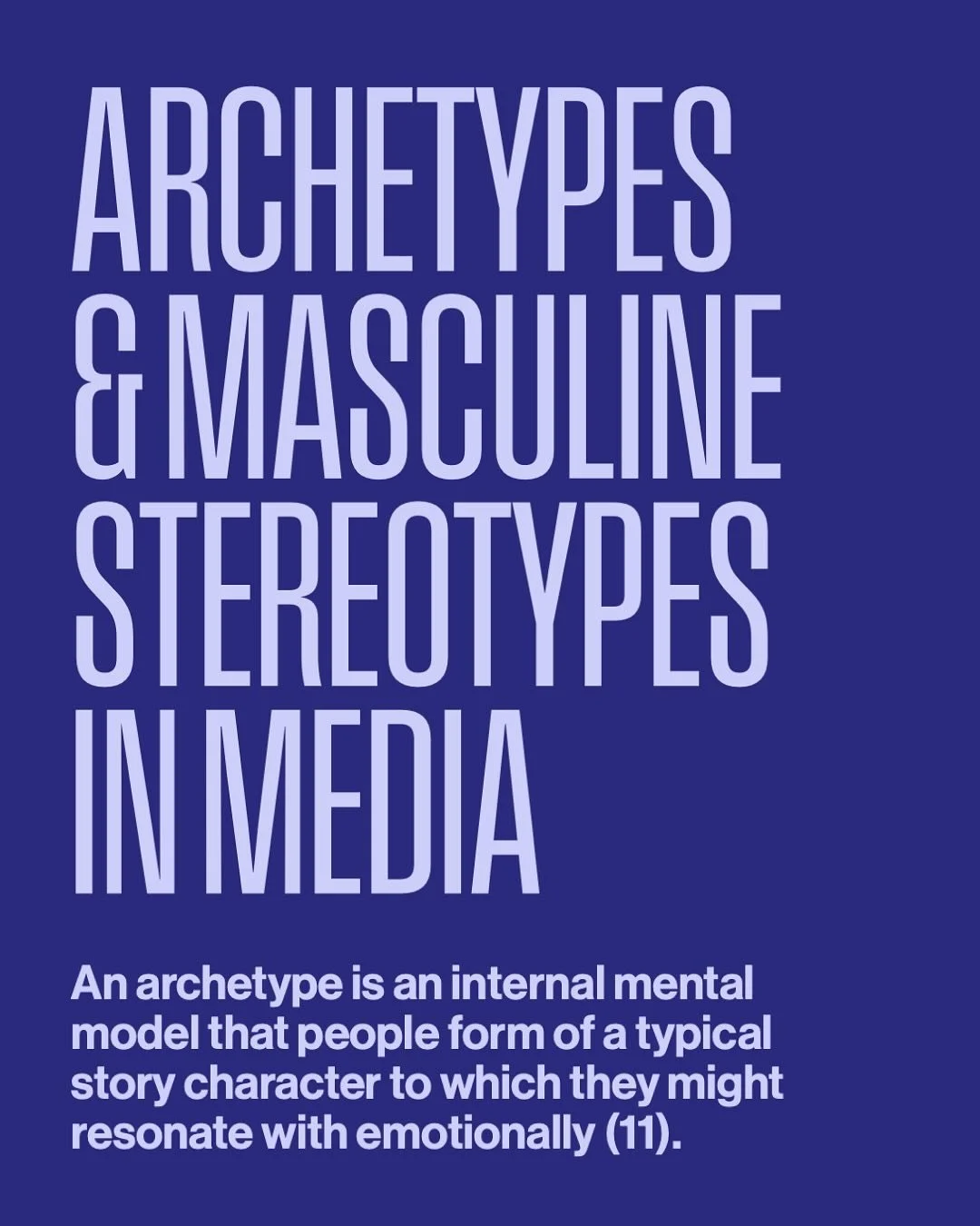 Archetypes or stereotypes?
 📺 Meet the Hero, the Provider, and the Hedonist &mdash; 3 familiar faces that dominate media. 

But are they helping or hurting men today? It&rsquo;s time we took a closer look.
 
🔗 Explore the full report, created in co