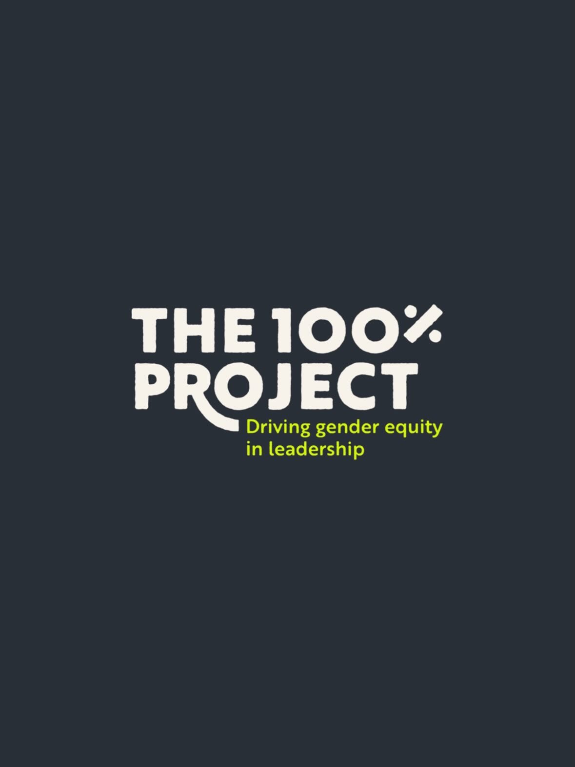 We&rsquo;re proud to share that The 100% Project has officially launched our refreshed brand identity underpinned by our 5-Year Strategic Plan. ✨🎉

While our research remains as rigorous and evidence-led as ever, our renewed identity brings sharper 