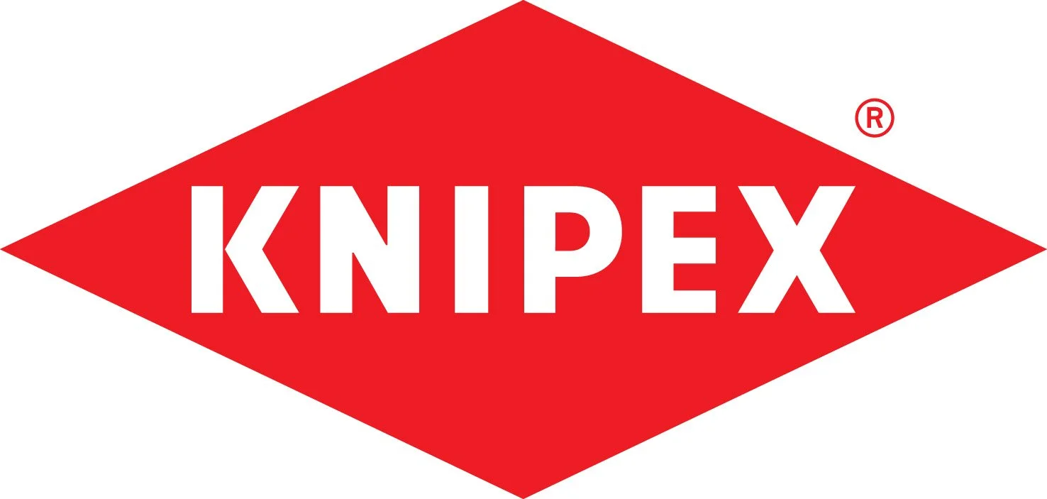KNIPEX tools logo. Featured as a sponsor of the BeDifferential Podcast which is an automotive and motorsport podcast. Red diamond-shaped logo with white text reading 'KNEPEX' in the center.
