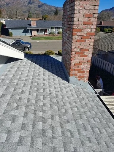 Custom fireplace flashing and counter flashing