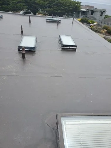 Bronze TPO single ply membrane roofing