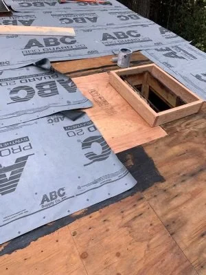 Dry rot repairs, underlayment and set up