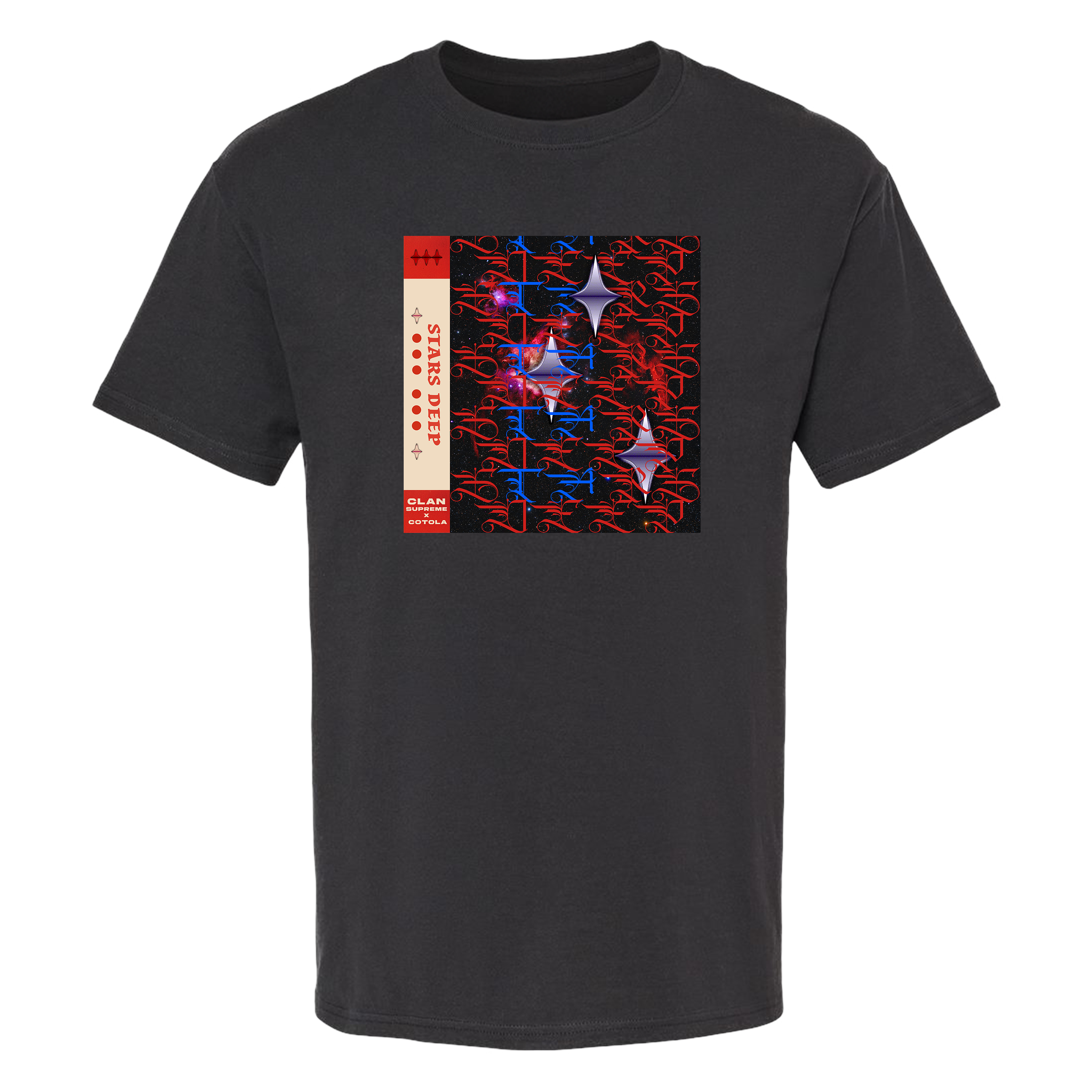 Black T shirt Stars Deep.png