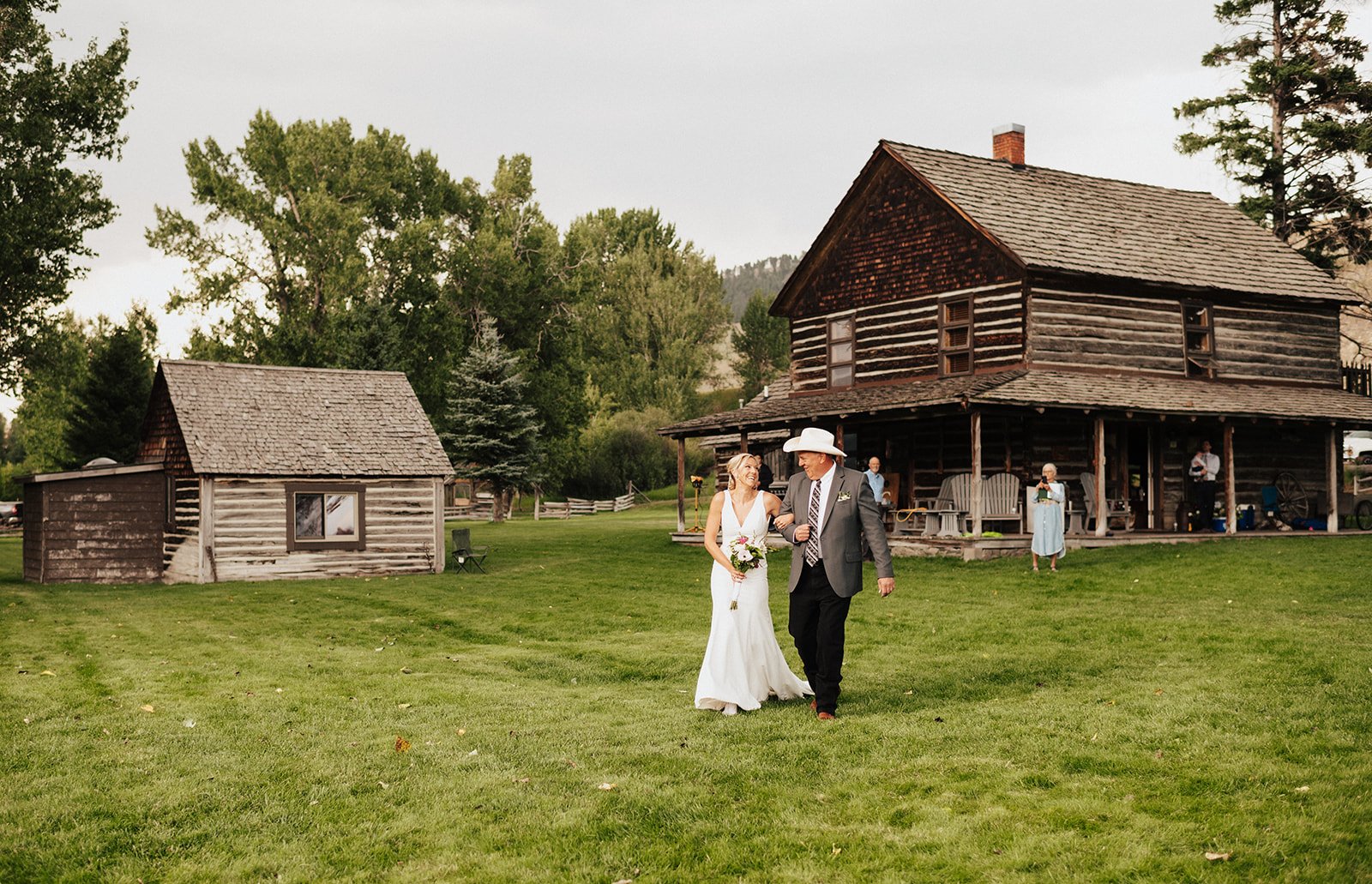 Host your wedding on the beautiful Madison River, just outside Yellowstone