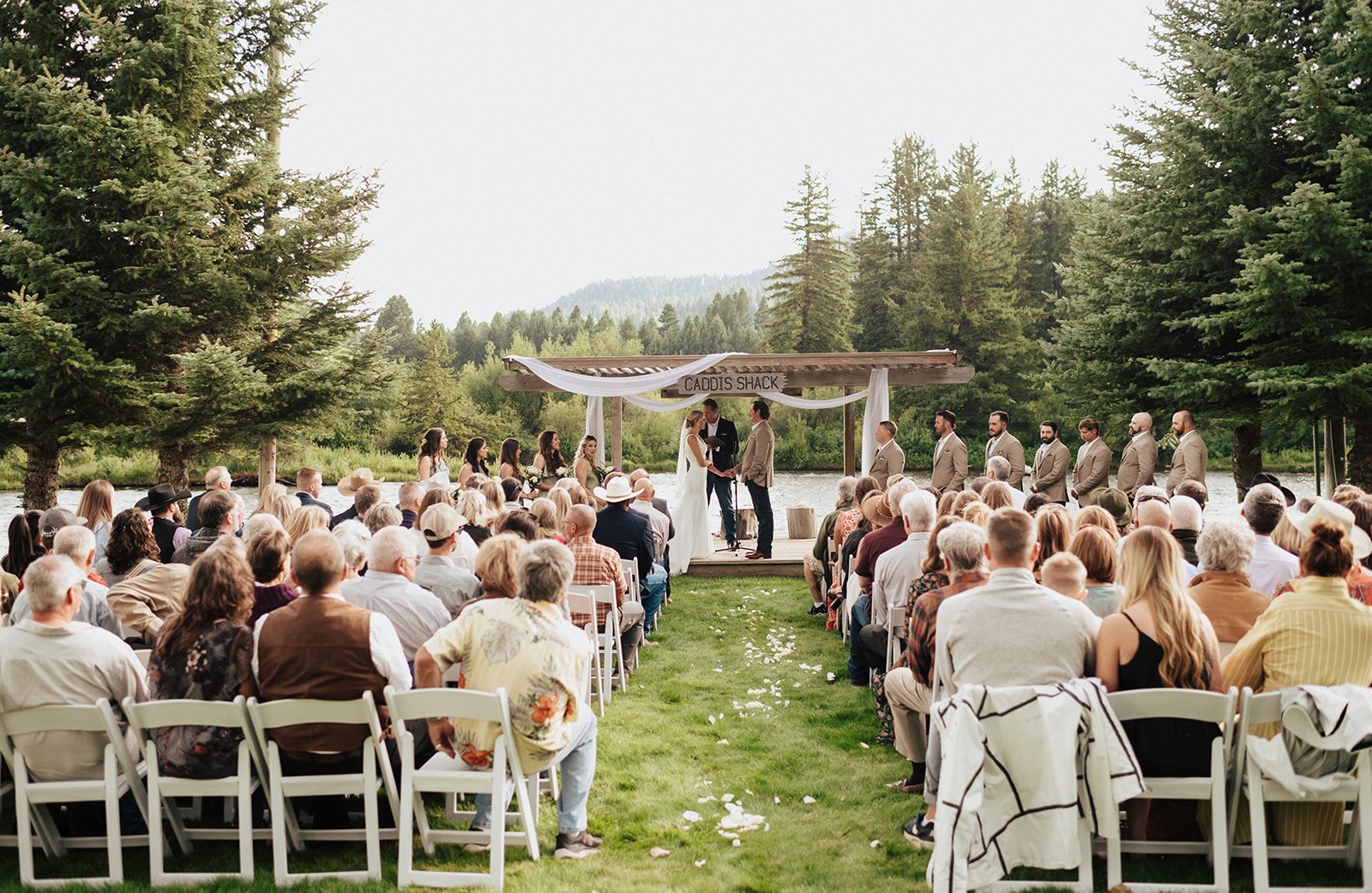 Picture your wedding right on the banks of the Madison River, near Bozeman, Ennis, Big Sky and Yellowstone
