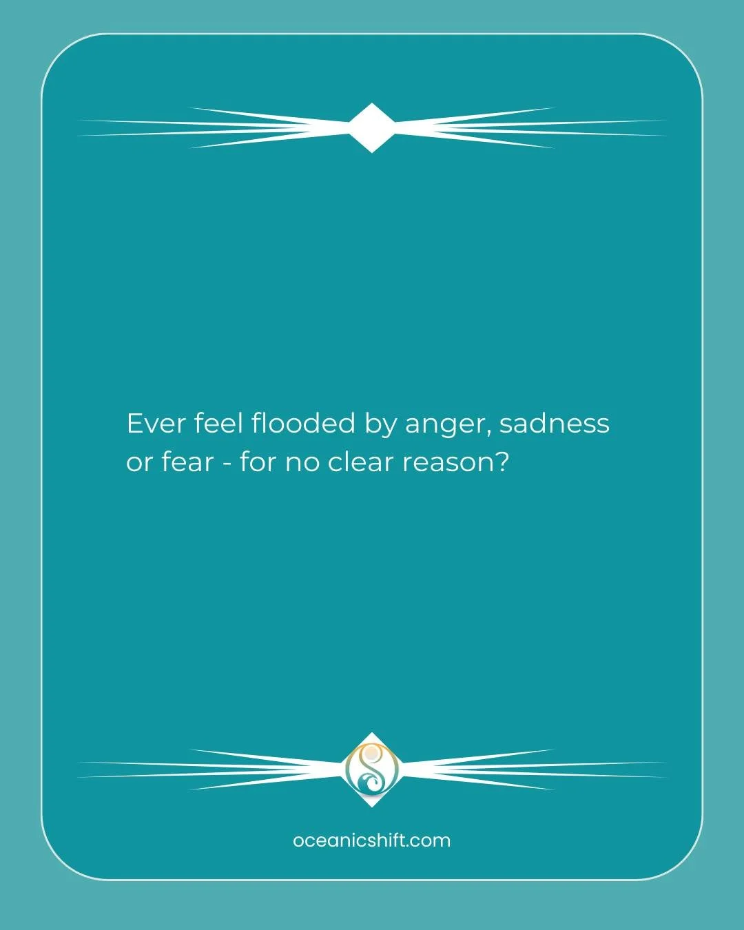 Being flooded be emotions isn&rsquo;t a weakness. It&rsquo;s your nervous system inviting you to pay attention and choose another way 😊🥰 #mentalhealth #midlifewellness