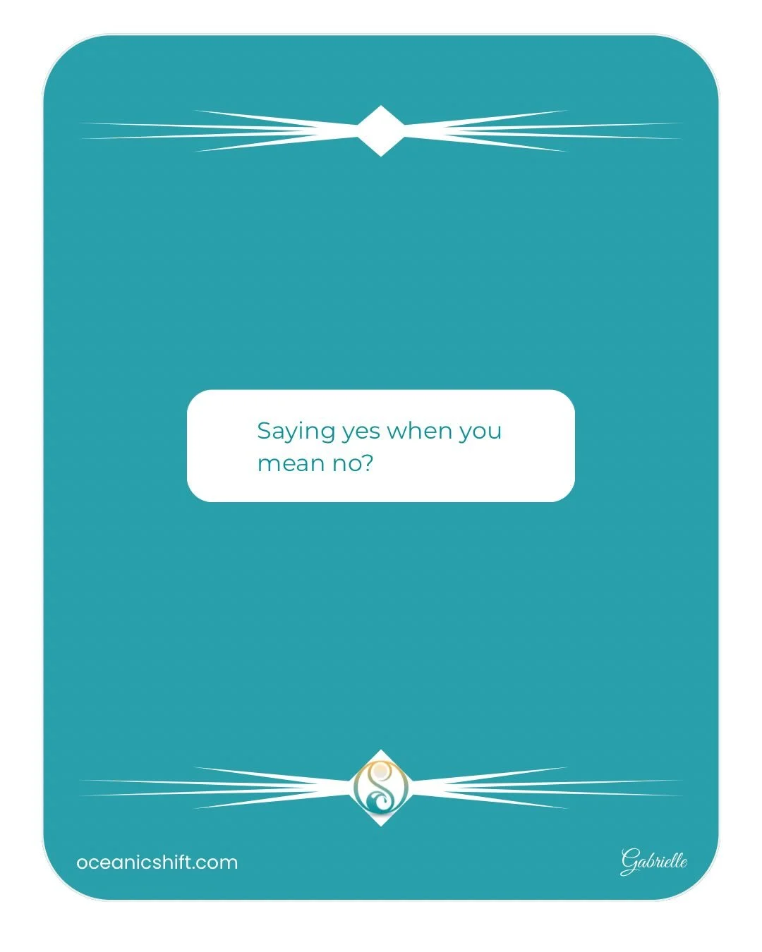 Stop saying yes when you mean no! It&rsquo;s not selfish setting healthy boundaries. You&rsquo;re allowed to protect your time, energy and peace&hellip;it&rsquo;s a must!! 🥰