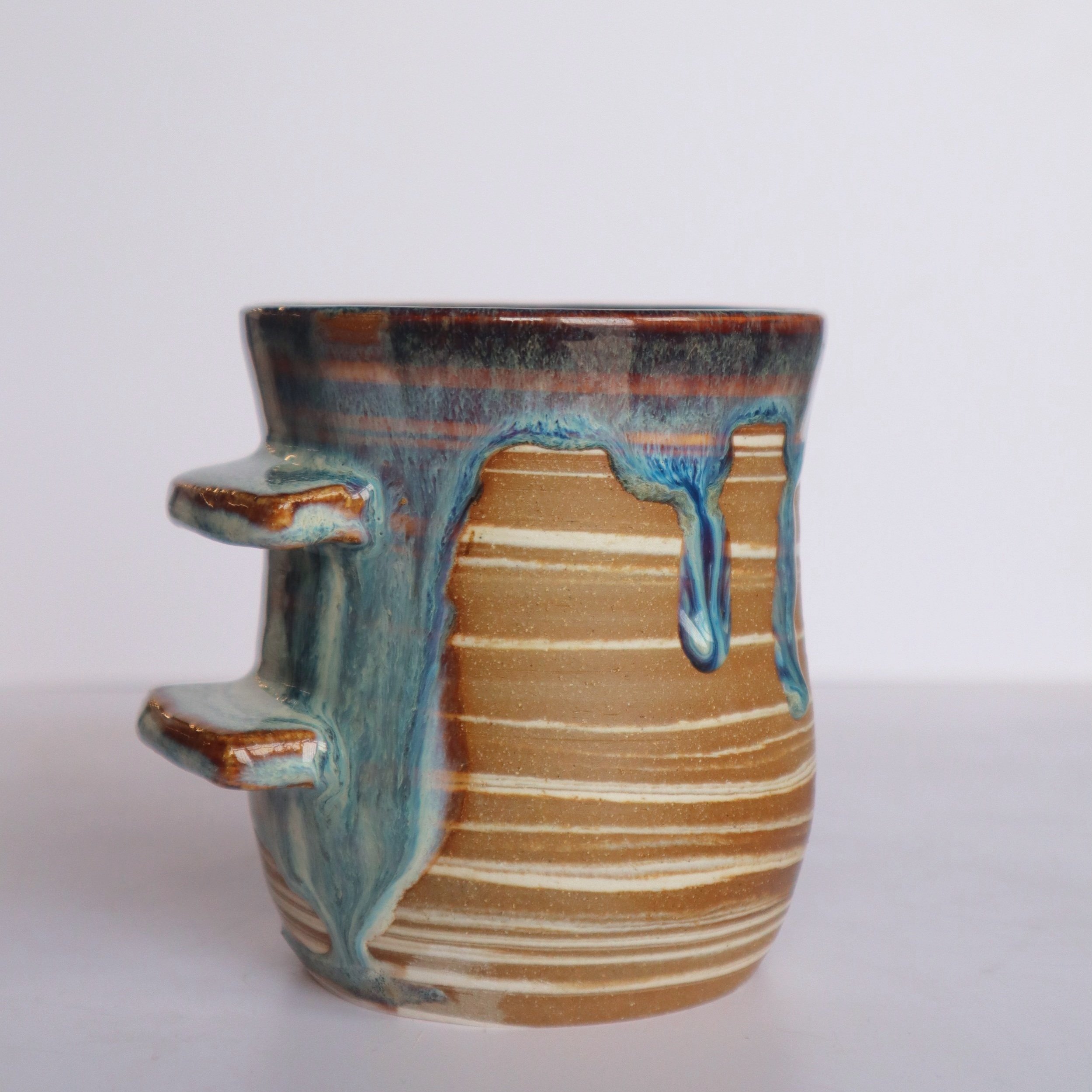 marbled seafoam mug iii