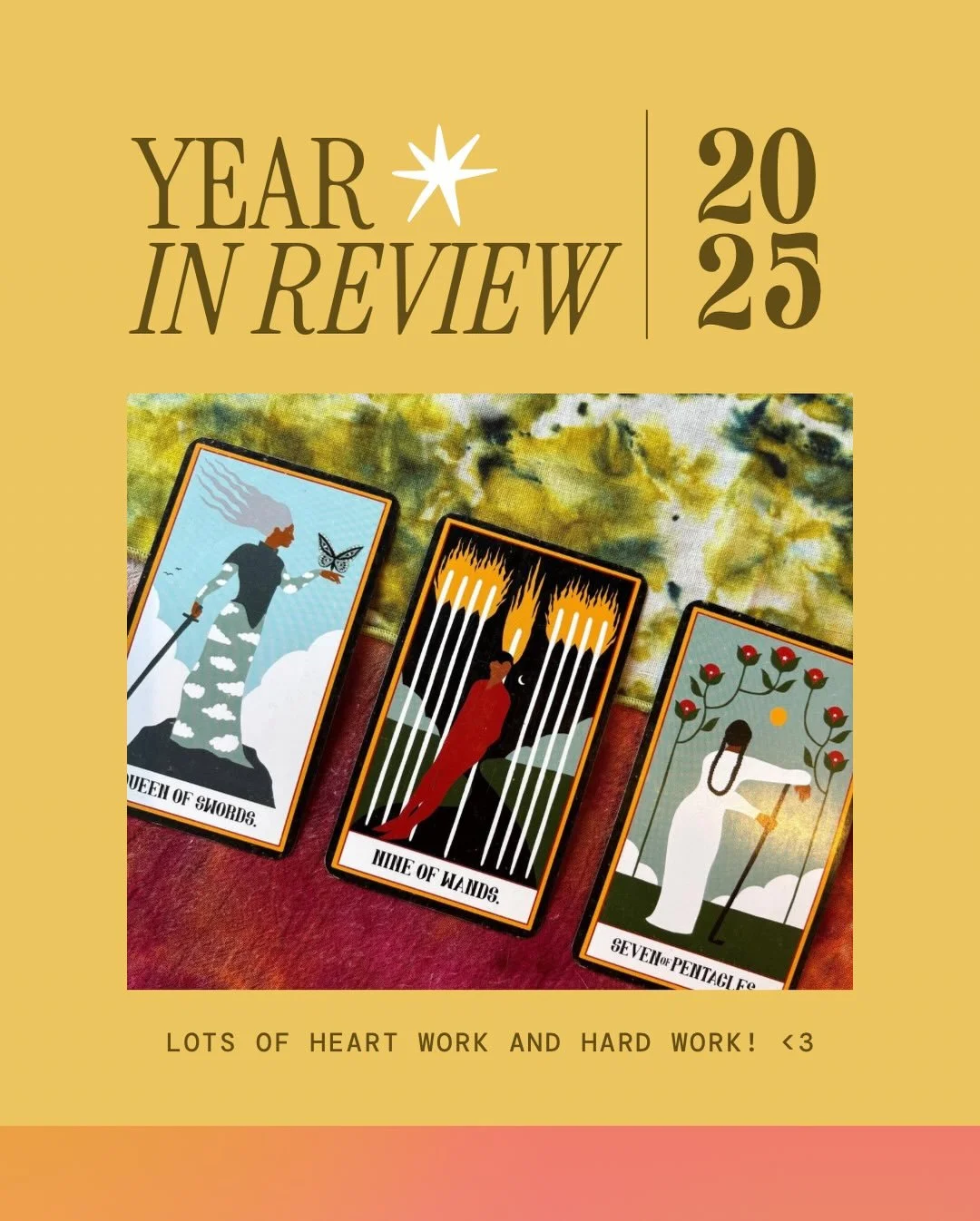 I&rsquo;ve spent the last few weeks soaking up all the learnings and quiet of the end of 2025, and here are the fruits of my first six months as a business! 🥭🍇🍓🍊

I learned and grew so much in 2025, and couldn&rsquo;t be prouder of myself for jus