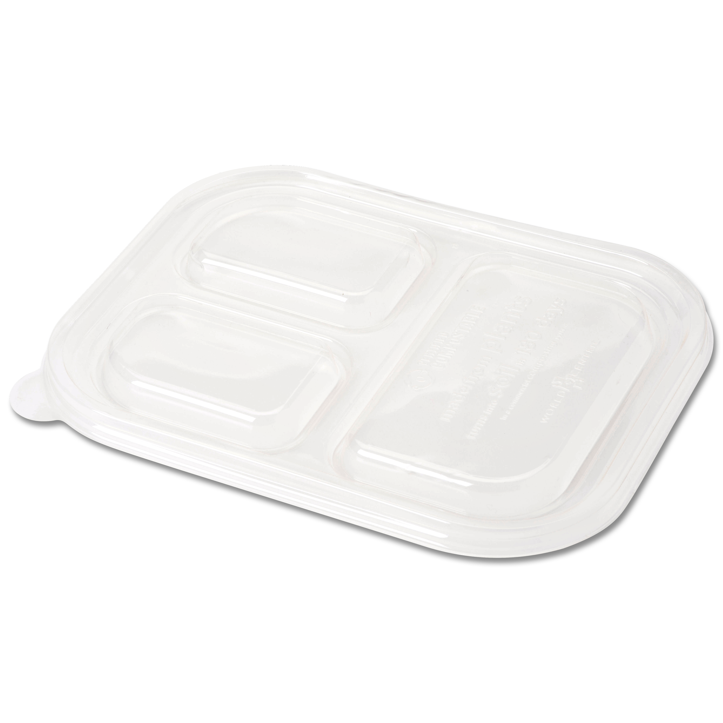 PLA Lid for 48 oz 3-Compt Container
