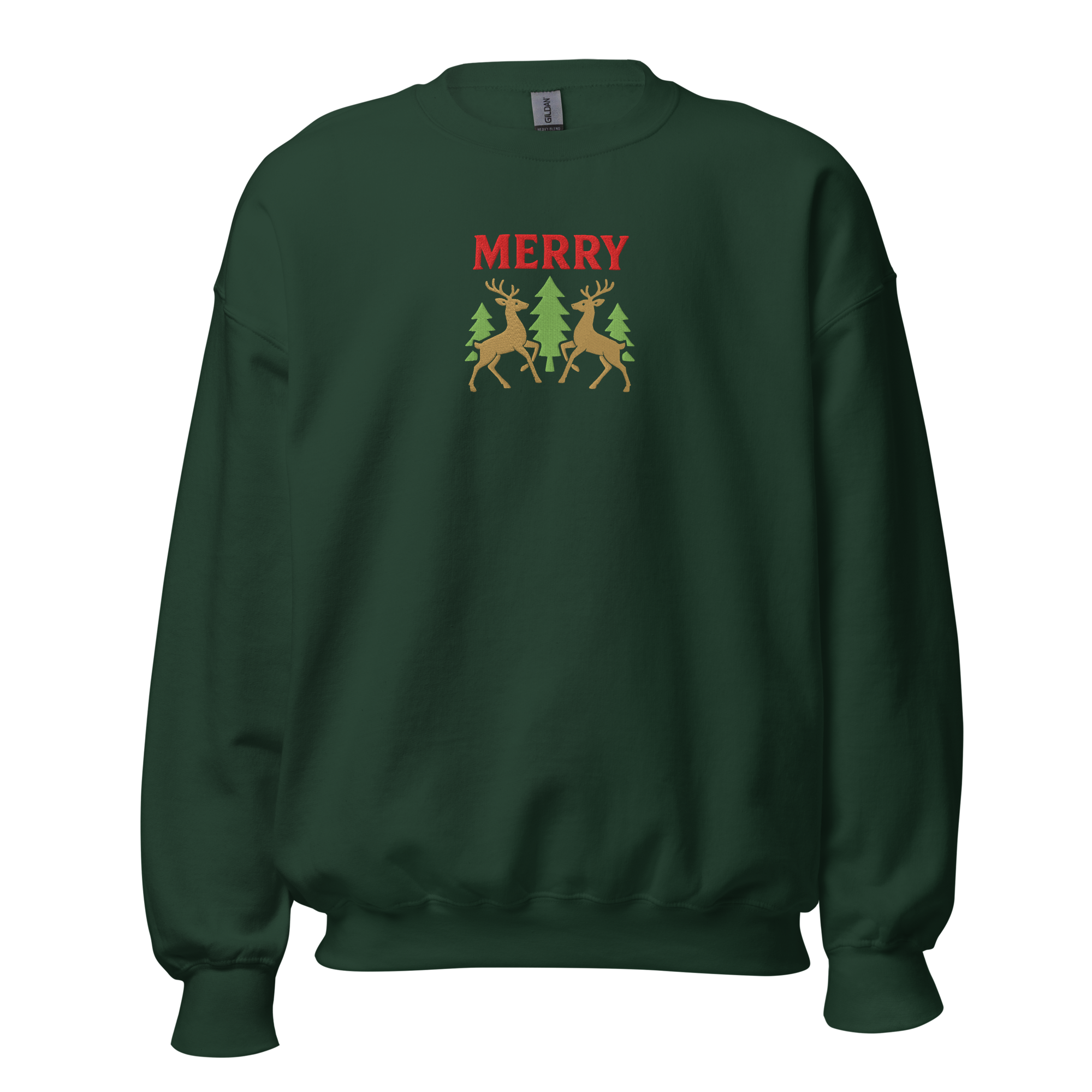 Merry Embroidered Unisex Sweatshirt