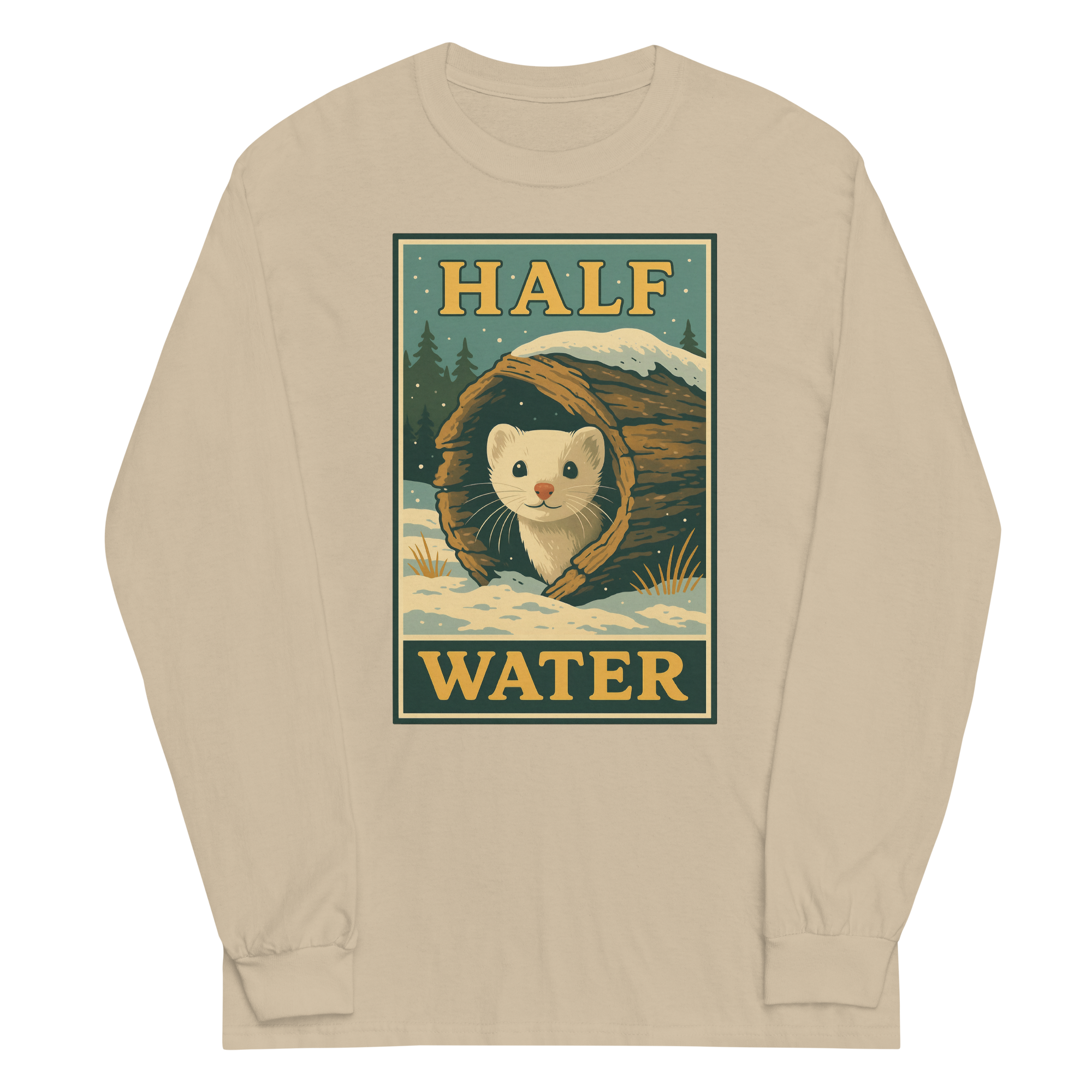 Ermine Unisex Long Sleeve Shirt